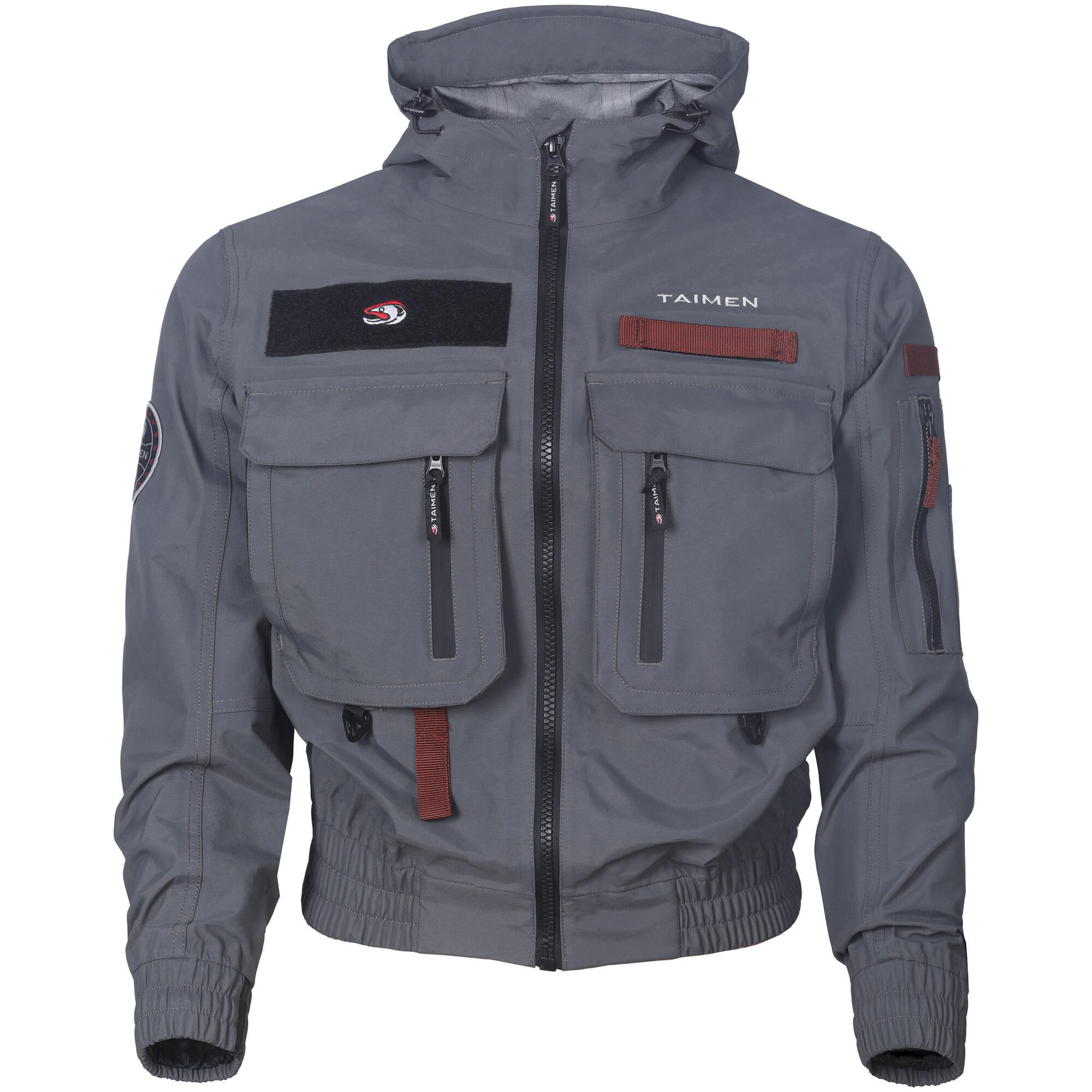 Kurtka Wędkarska Taimen Bomber Wading Jacket - Urban Gray