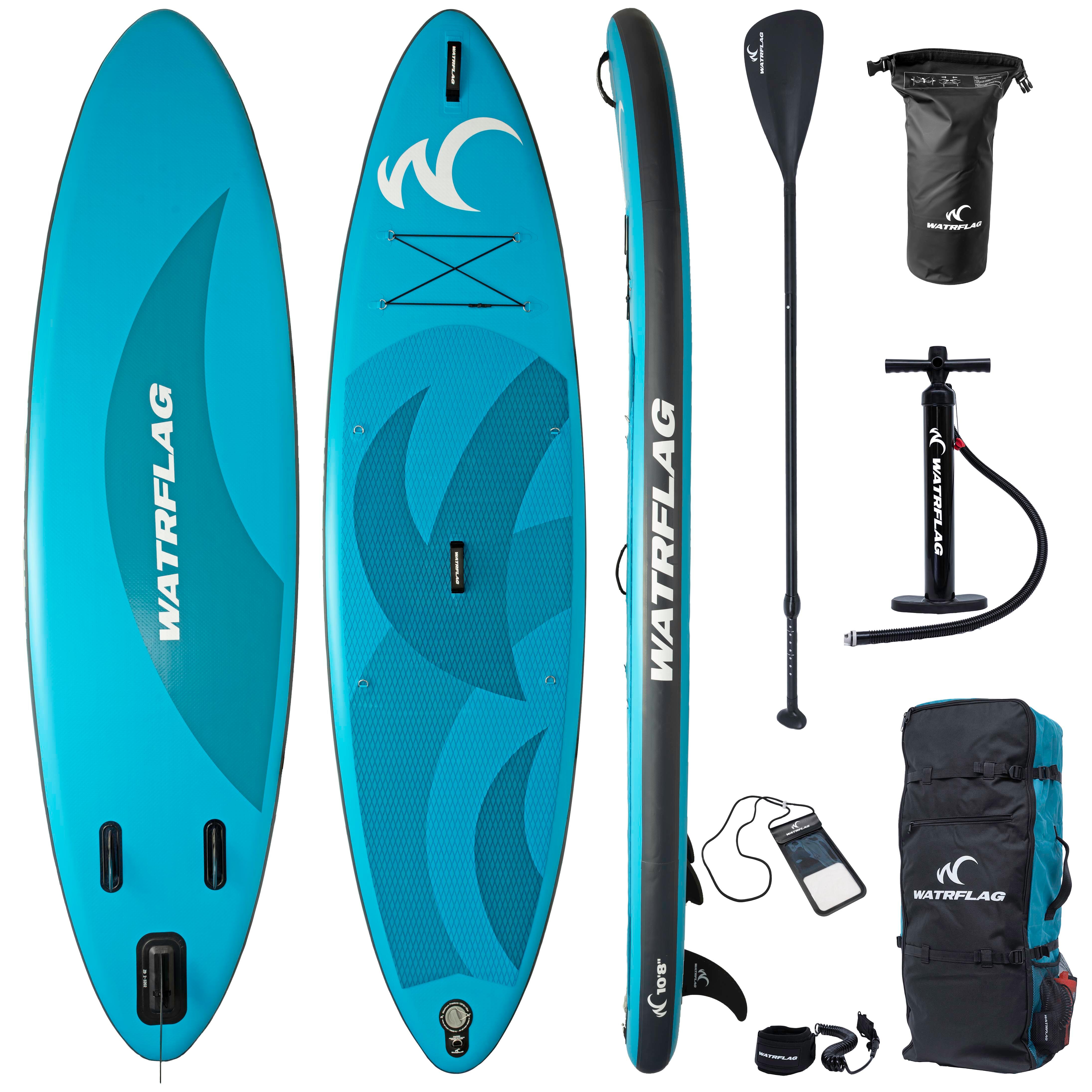 Premium Deska SUP WATRFLAG Plané 10'8 Super Stabilna + EXTRA Bag Pack