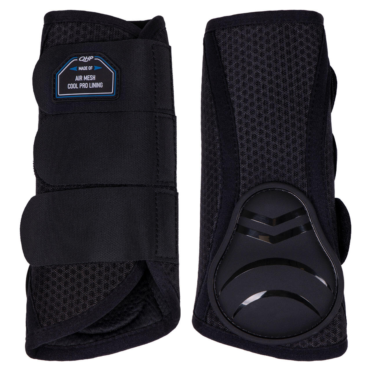Zamknięte przednie getry dla koni QHP Air Mesh