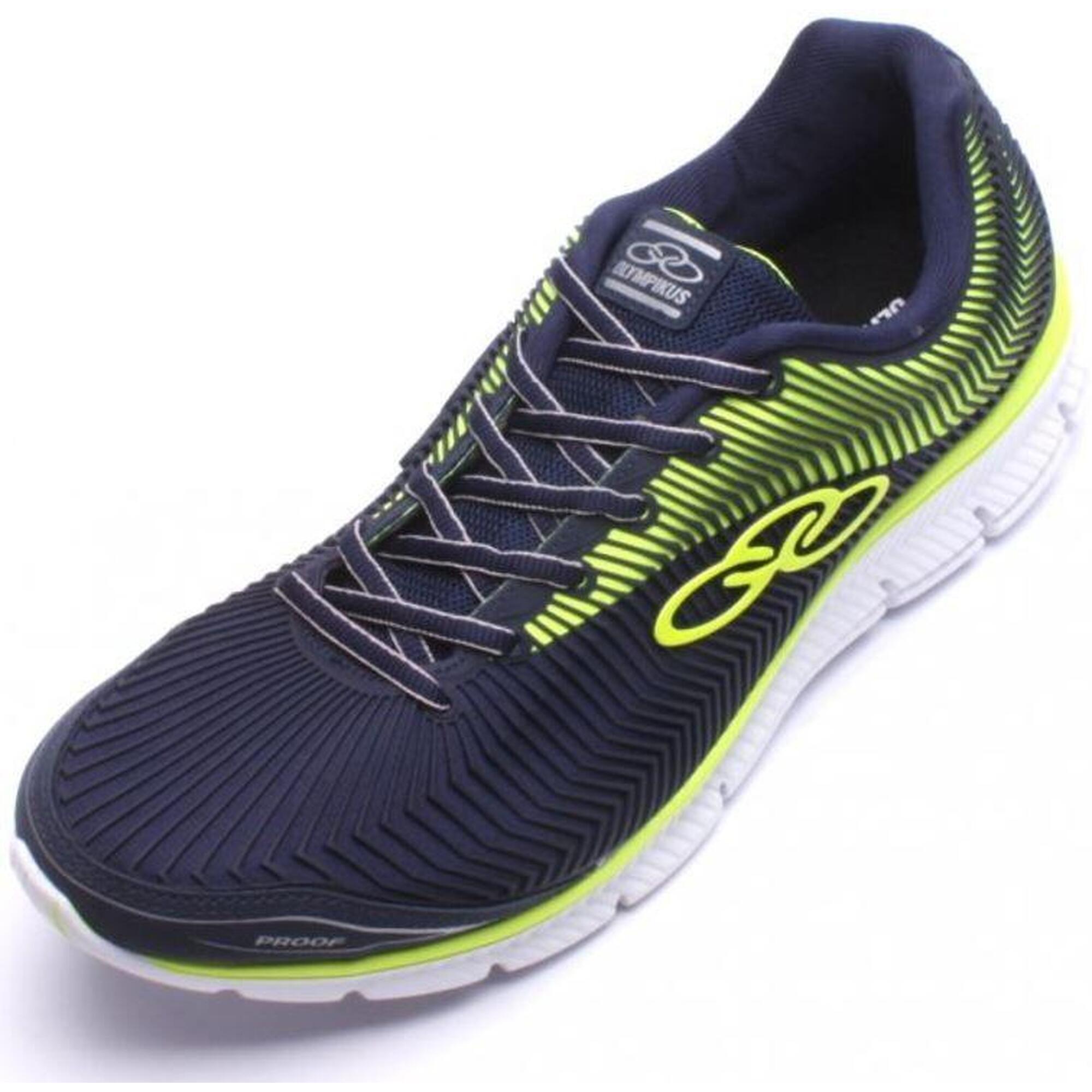 Buty sportowe Olympikus Proof w kolorze granatowo-cytrynowym 37
