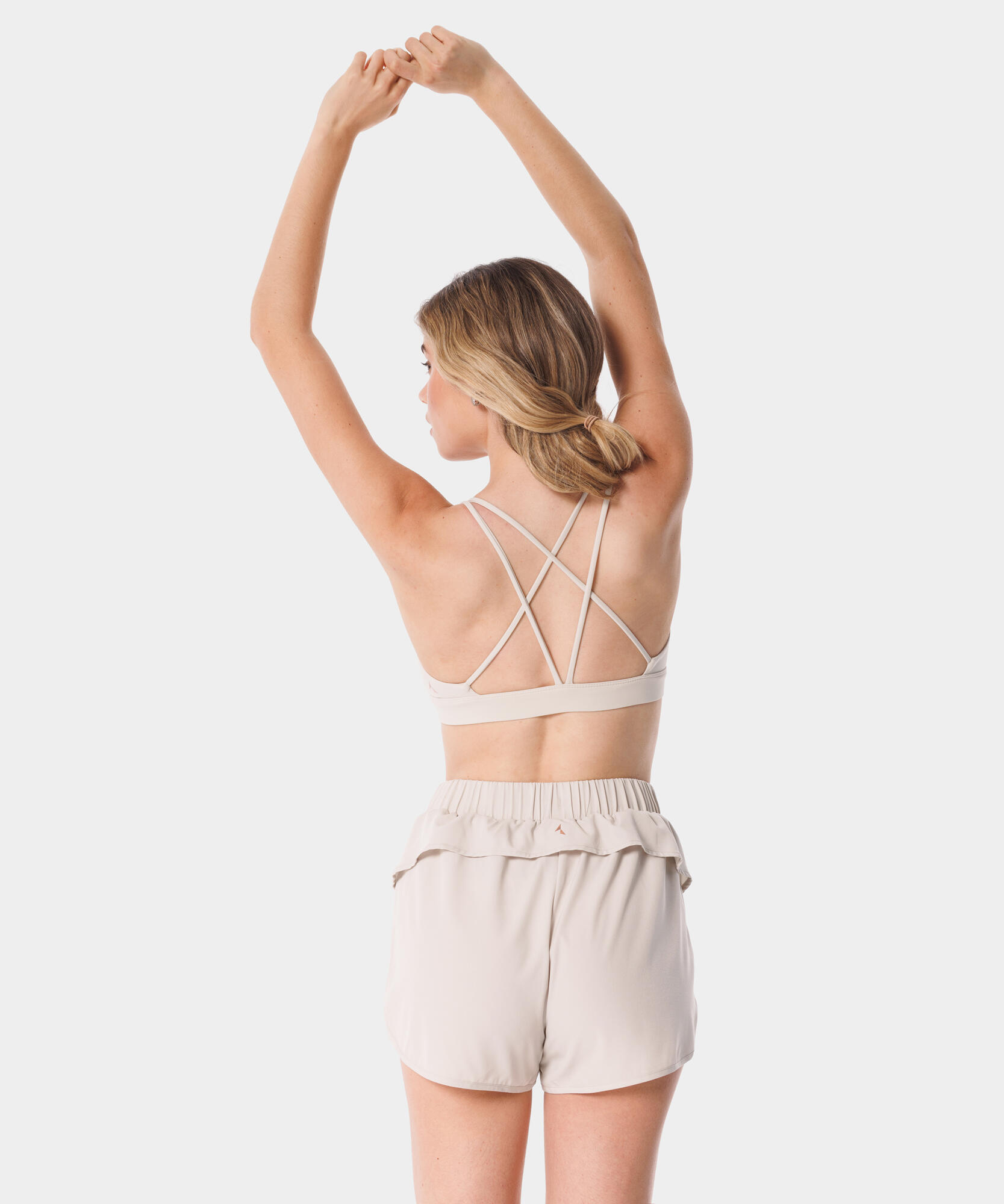 Stanik sportowy crossback dla kobiet Carpatree Balletcore