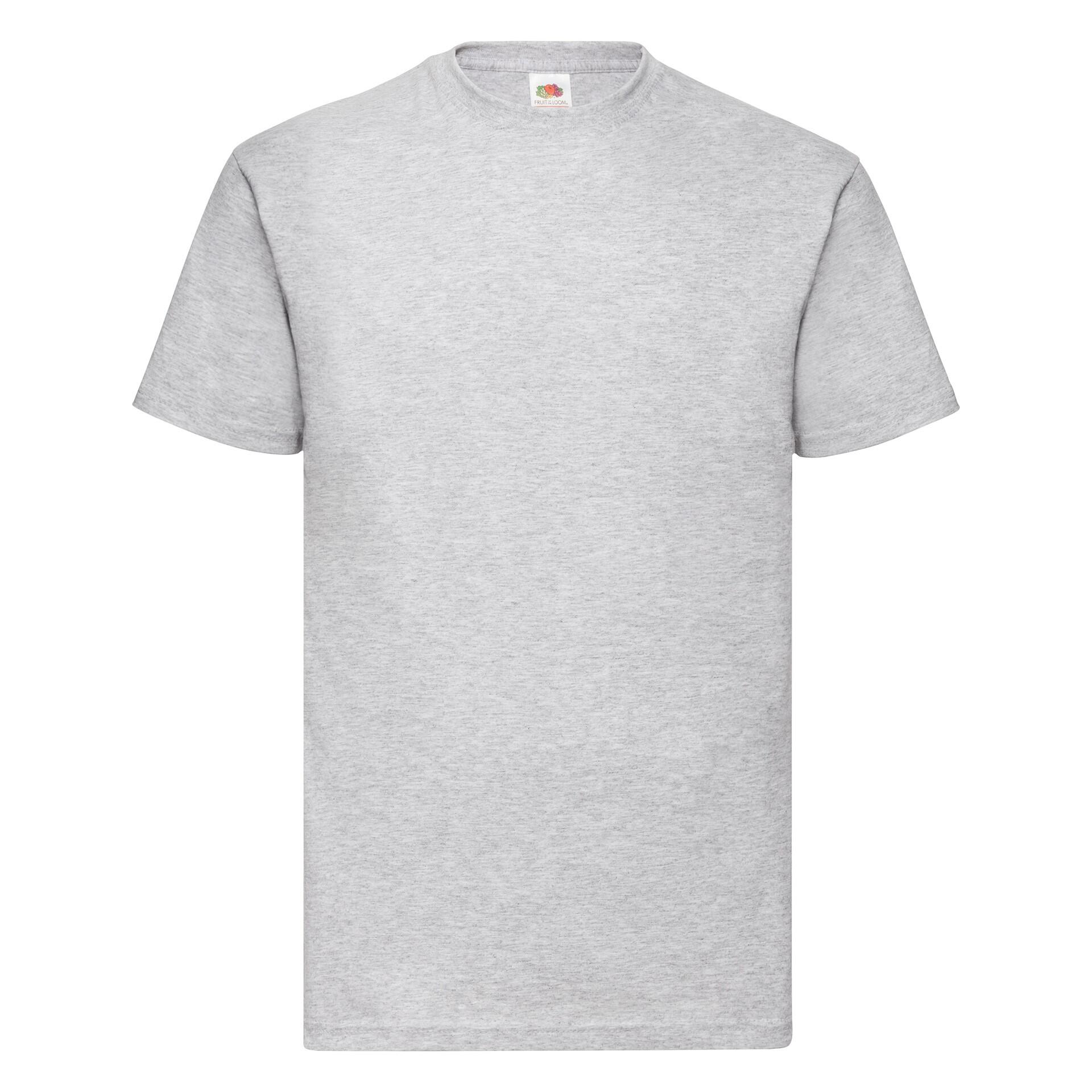 T-shirt Fruit Of The Loom Valueweight Adult Gris