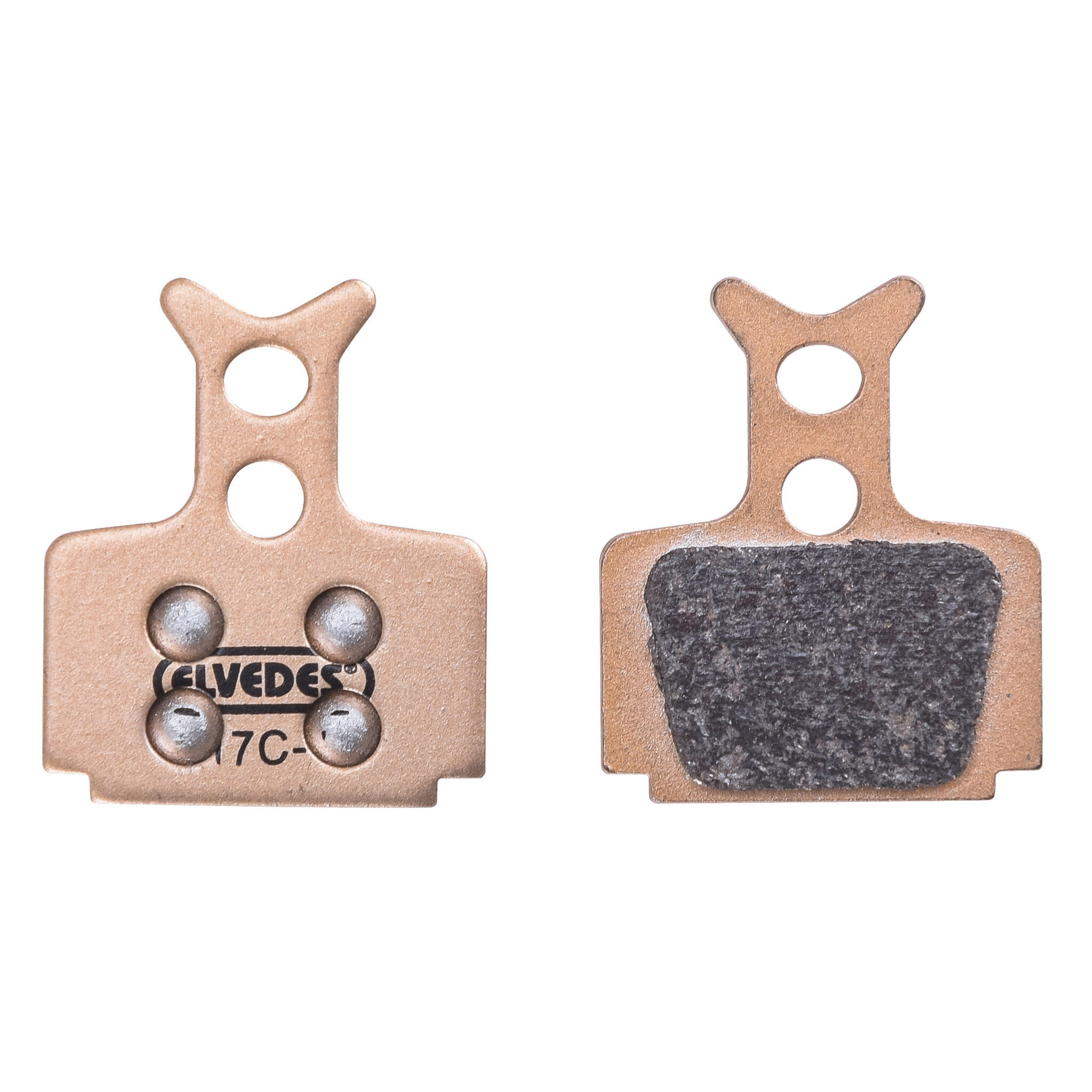 Para metalowych klocków hamulcowych do roweru Elvedes Formula Cura / Mega /One /