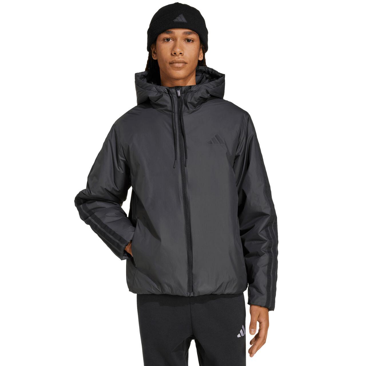 Kurtka męska adidas Essentials Climawarm 3 Stripes Insulated Hooded
