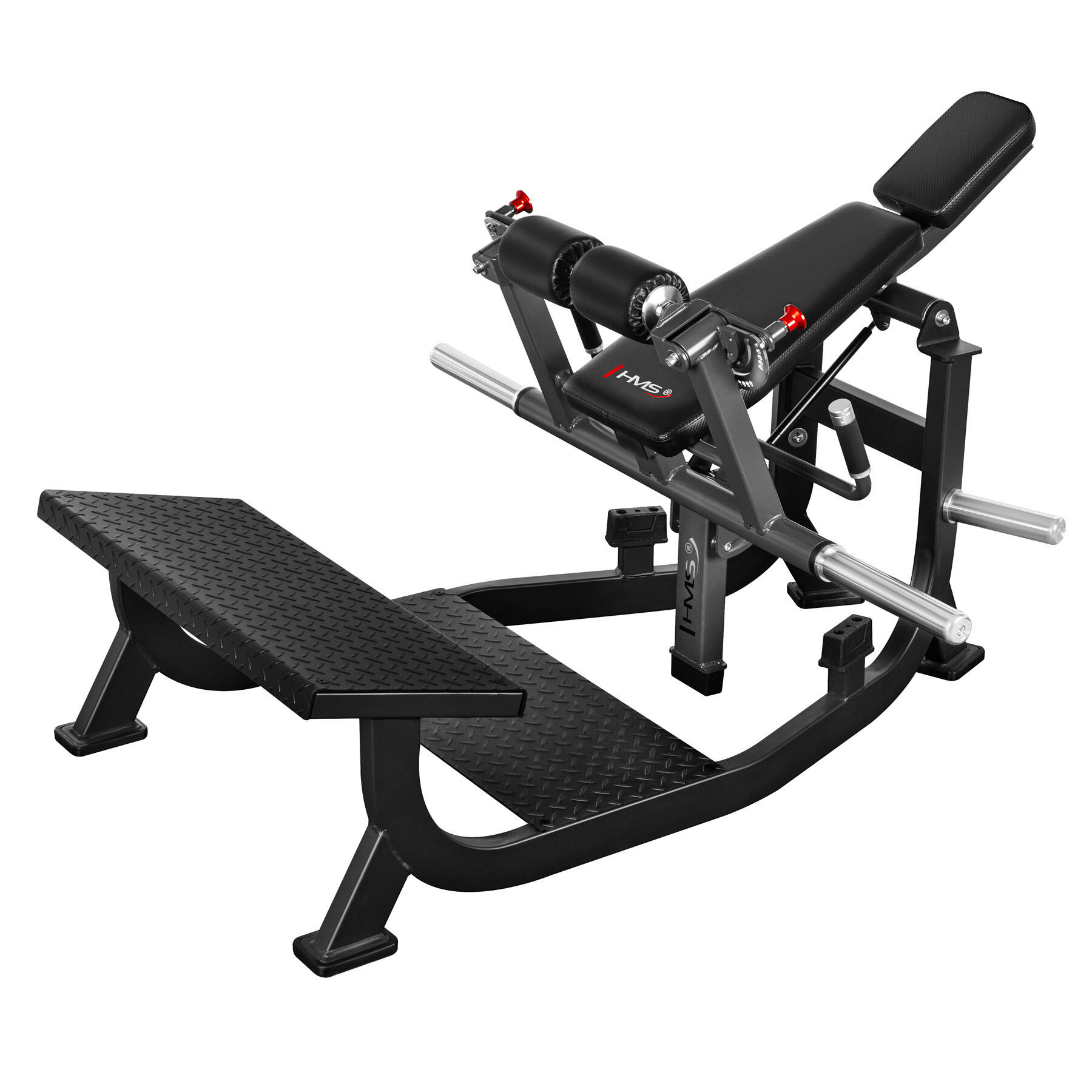 Maszyna do hip thrust na wolne ciężary do ćwiczeń pośladków MHT82 Commercial Hms