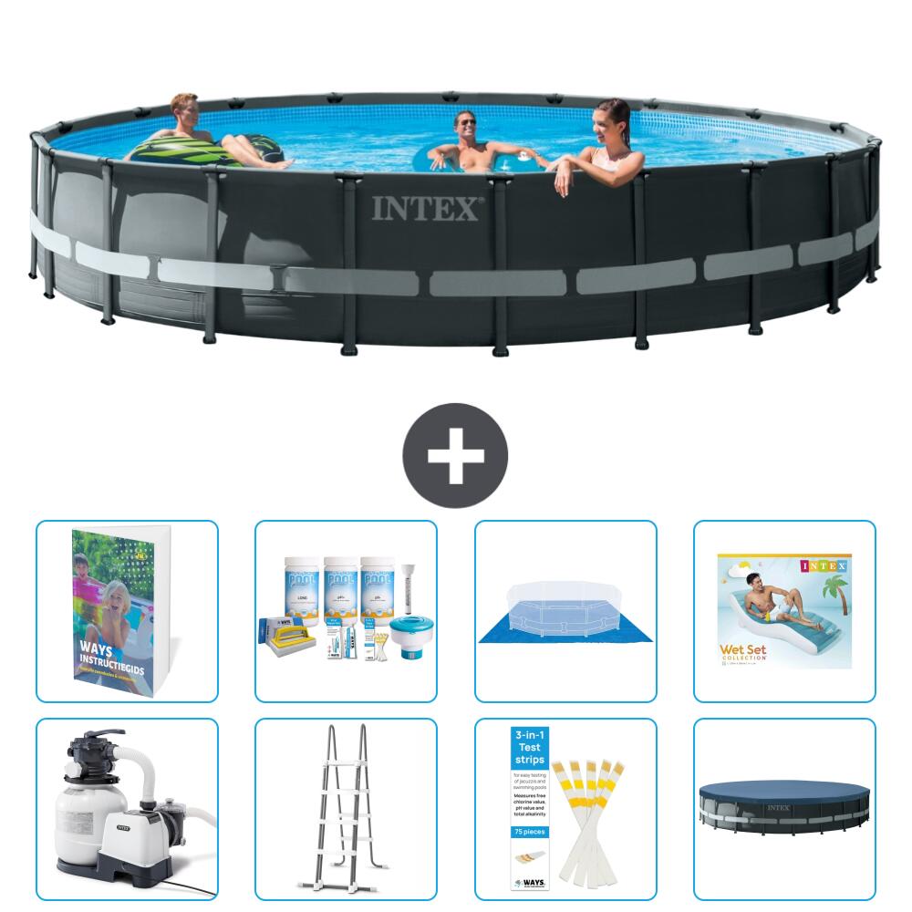 INTEX Basen Ultra XTR Okrągły - 610x122 cm - 9-częściowy S683