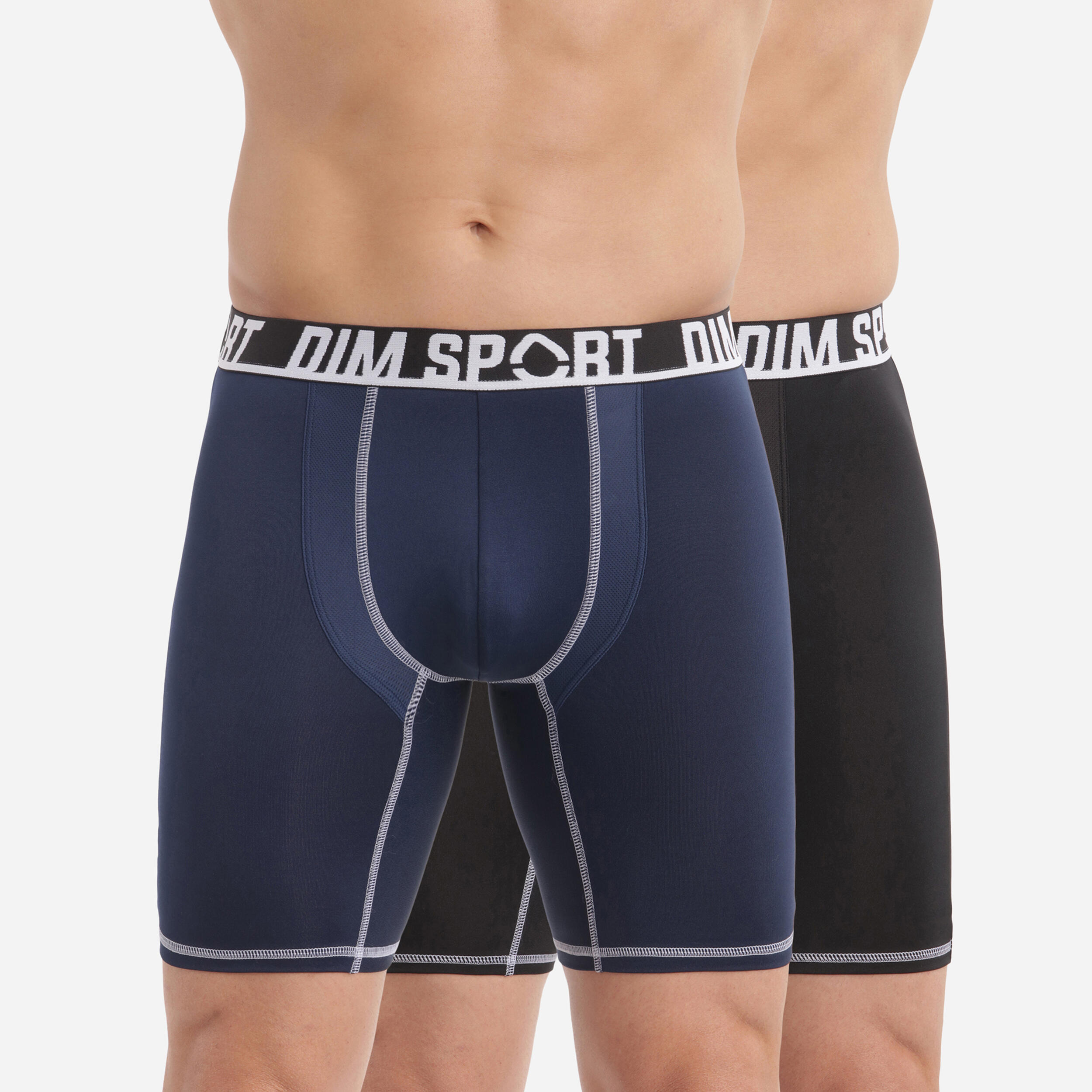 Zestaw 2 Bokserów Długich DIM Microfibre Sport