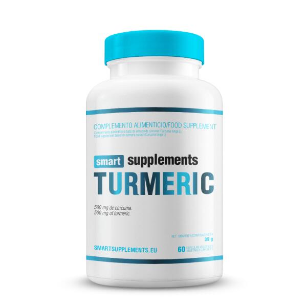 Kurkuma (Turmeric) 500 mg - 60 kapsułek roślinnych Smart Supplements