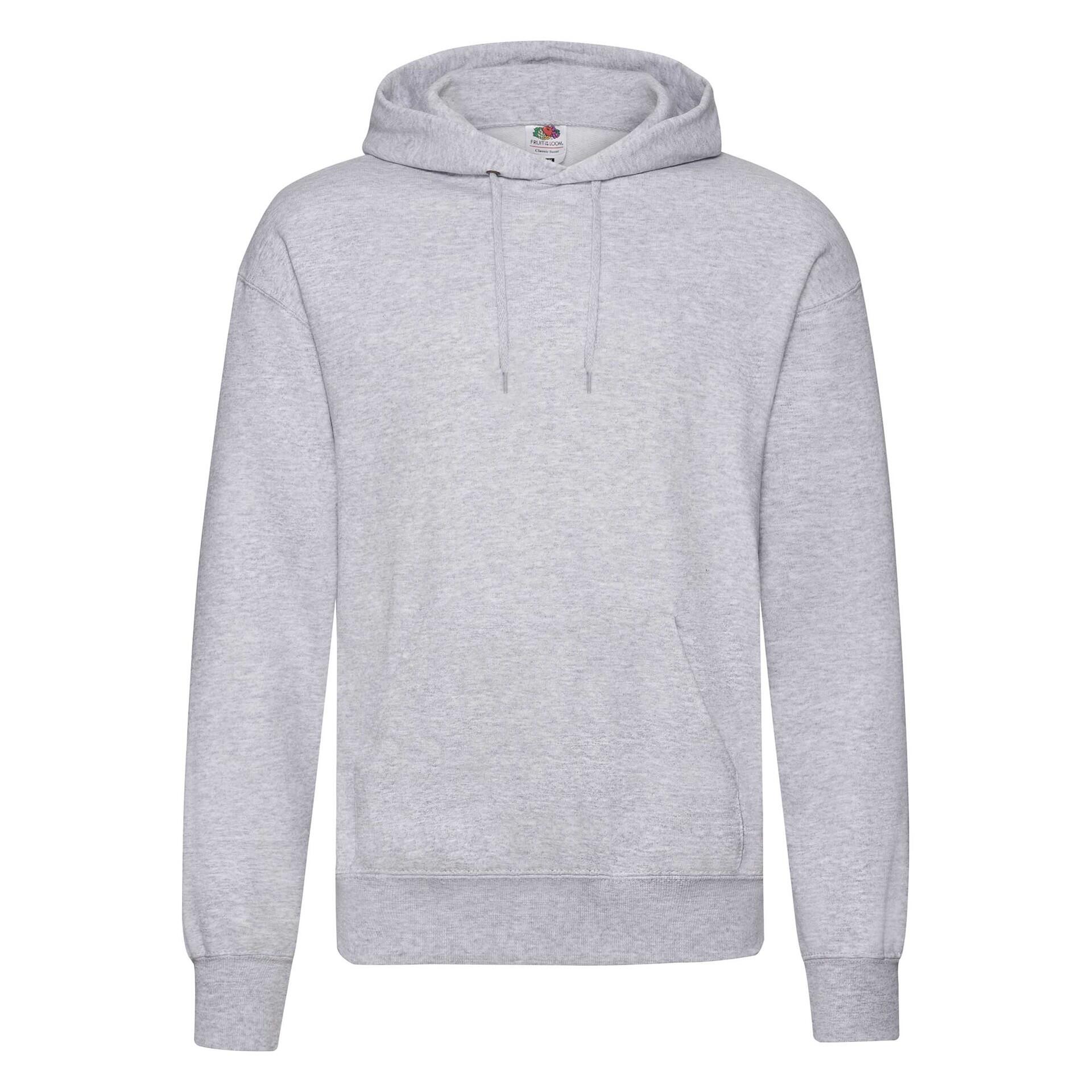 Bluza Fruit Of The Loom Classic z kapturem dla dorosłych Gris
