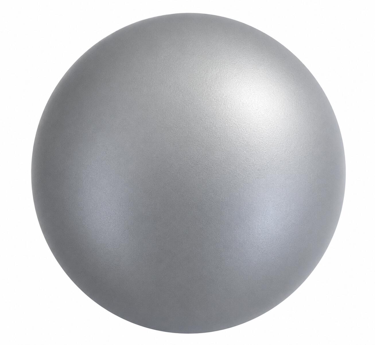 Overball 20 cm srebrny