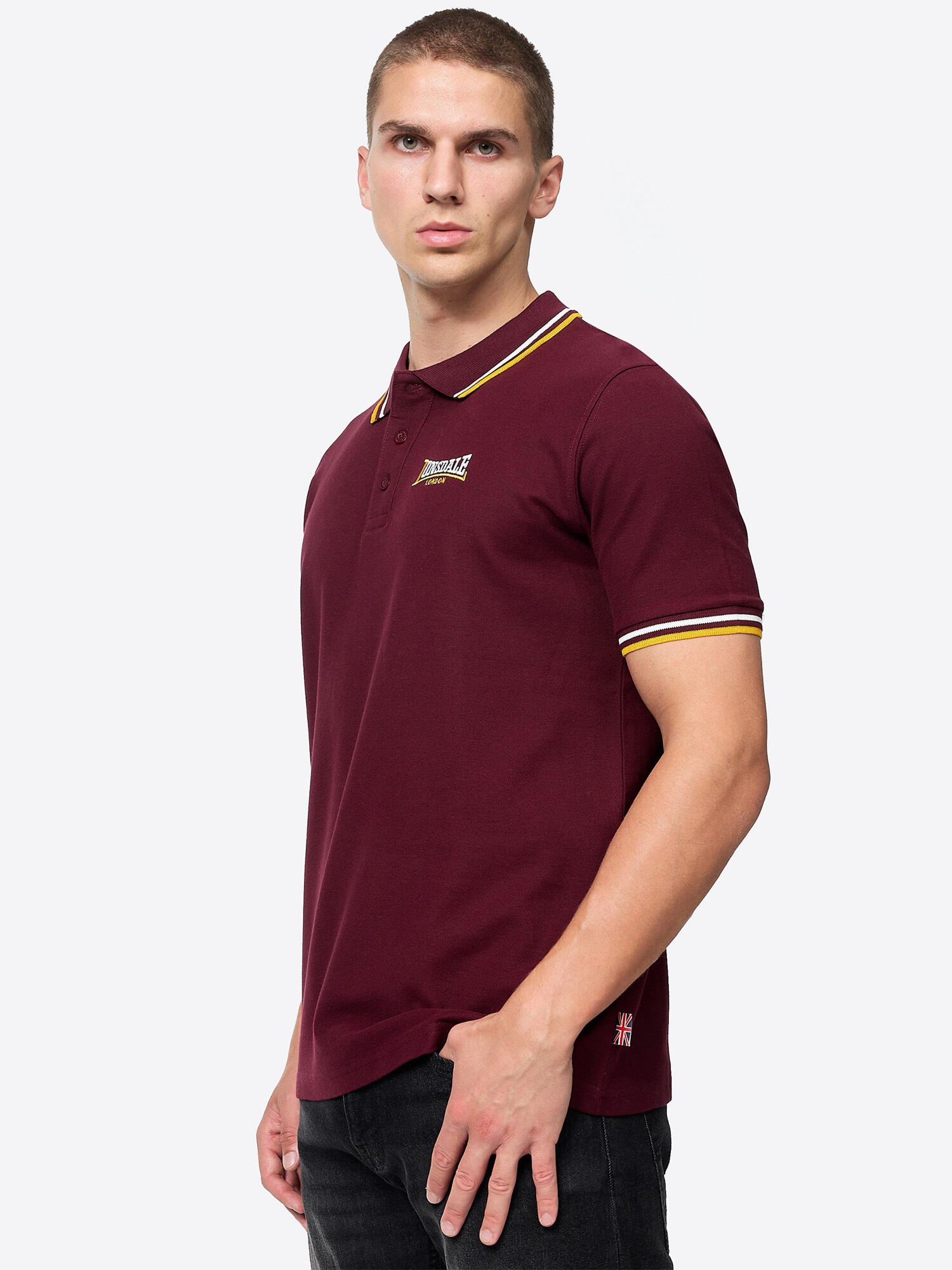 Koszulka polo o klasycznym kroju Lonsdale Velton