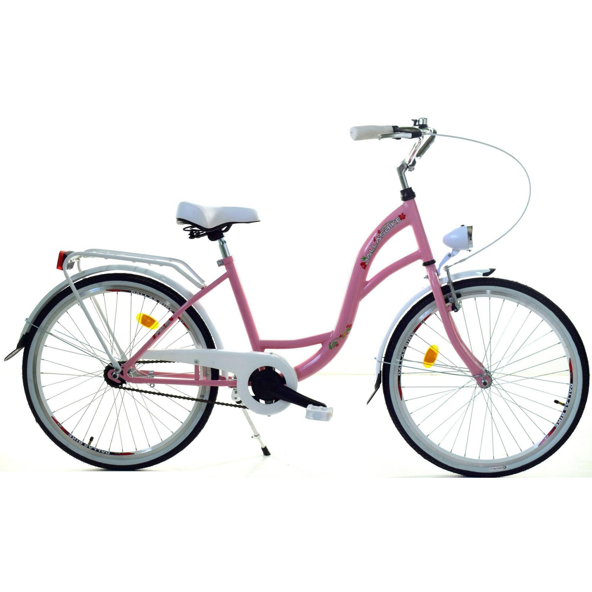 Rower Miejski dziecięcy Dallas Bike City Junior 24 1spd