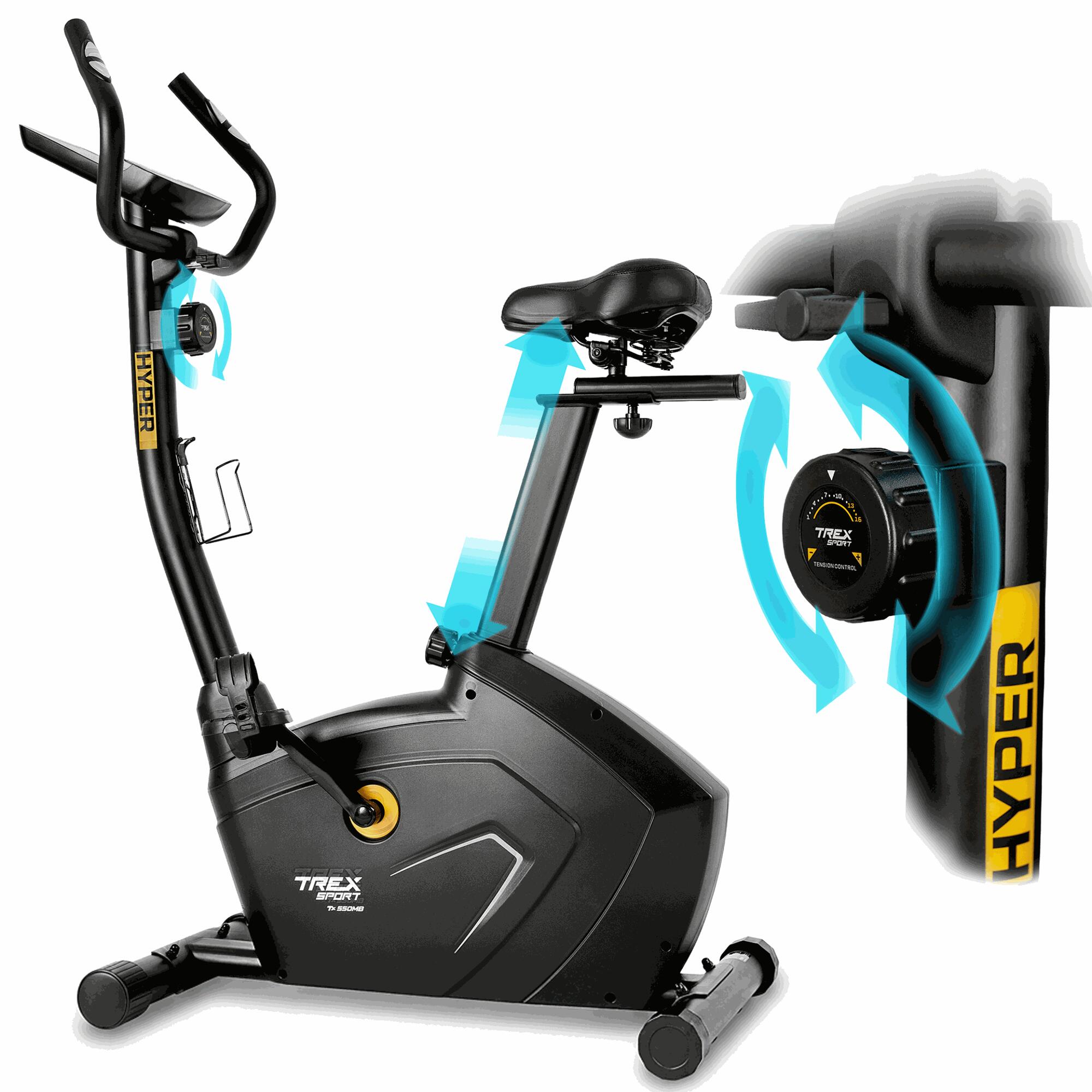 Rowerek indoor Trex Sport HYPER TX-550MB magnetyczny training bike koło 7kg