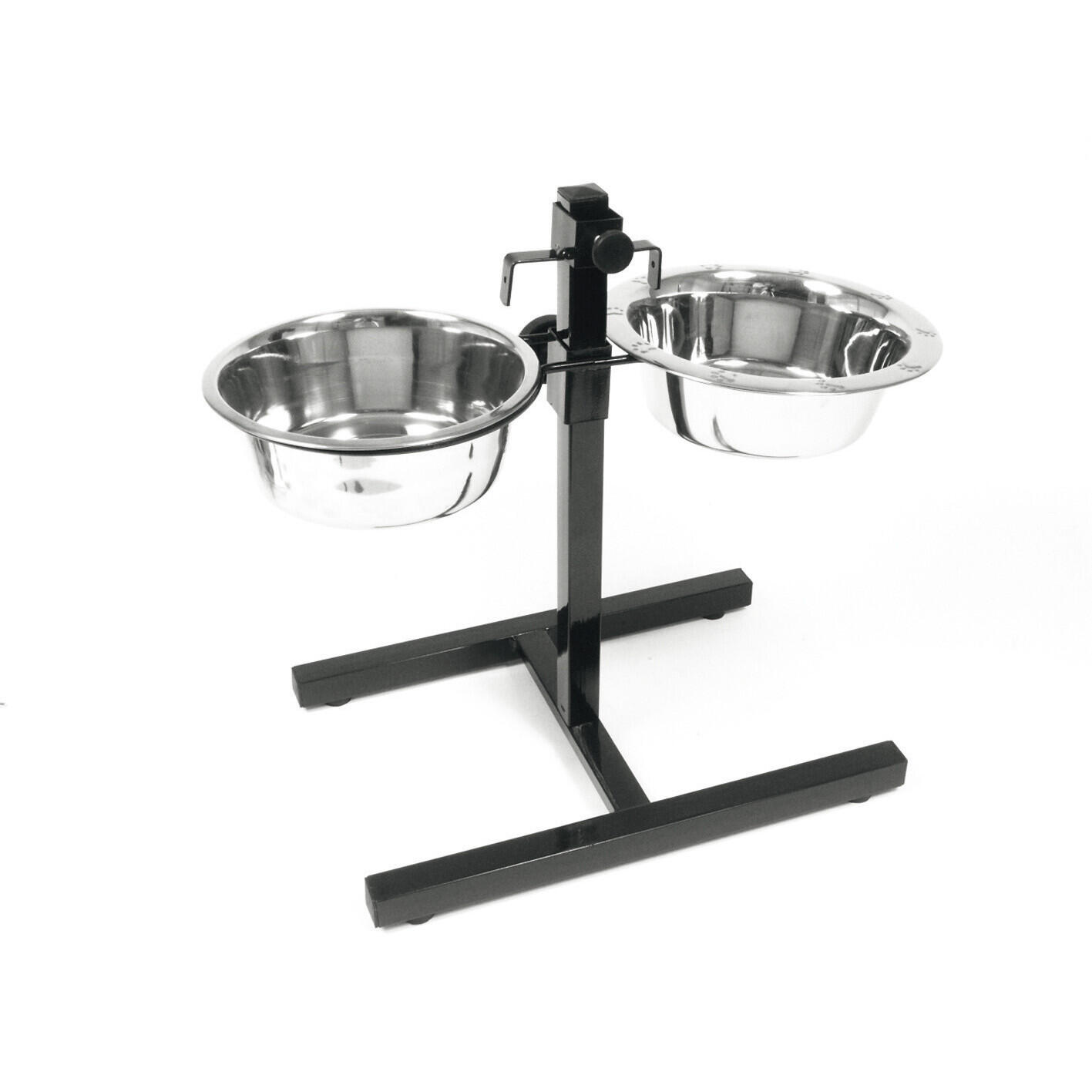 Stojak na dwie miski Martin Sellier 20 cm