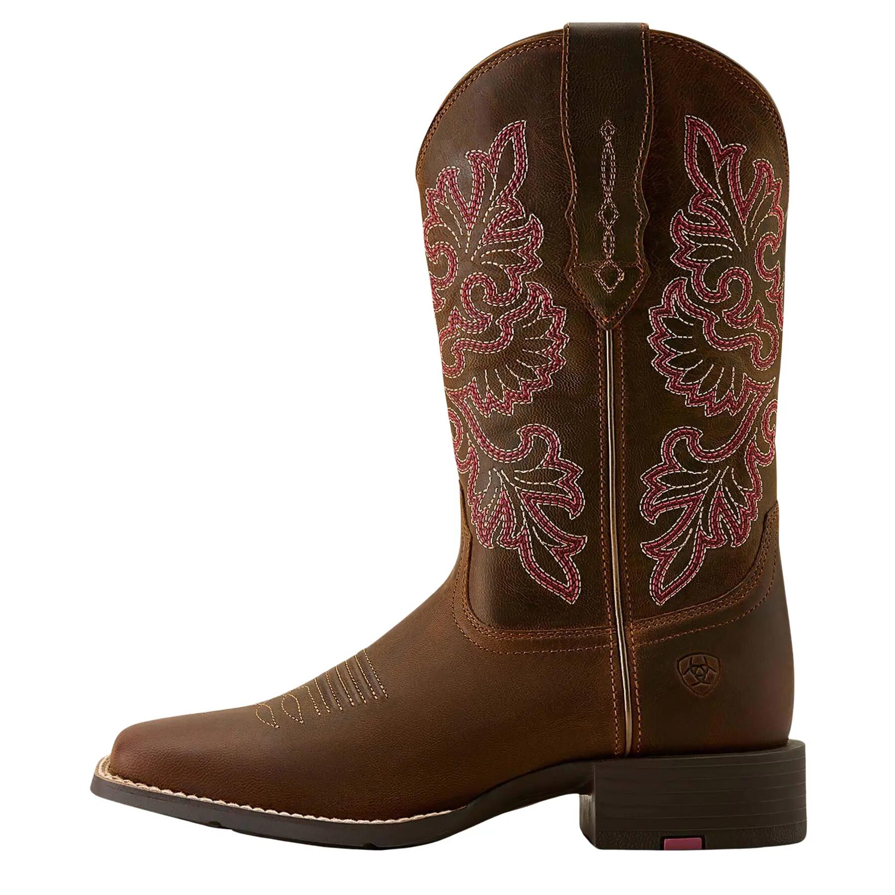 Damskie buty westernowe Ariat Round Up Wide Square Toe StretchFit