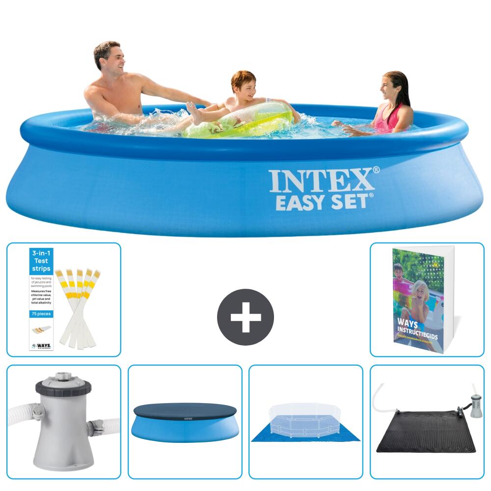 INTEX Basen Easy Set Okrągły - 305x61 cm - 7-częściowy S214