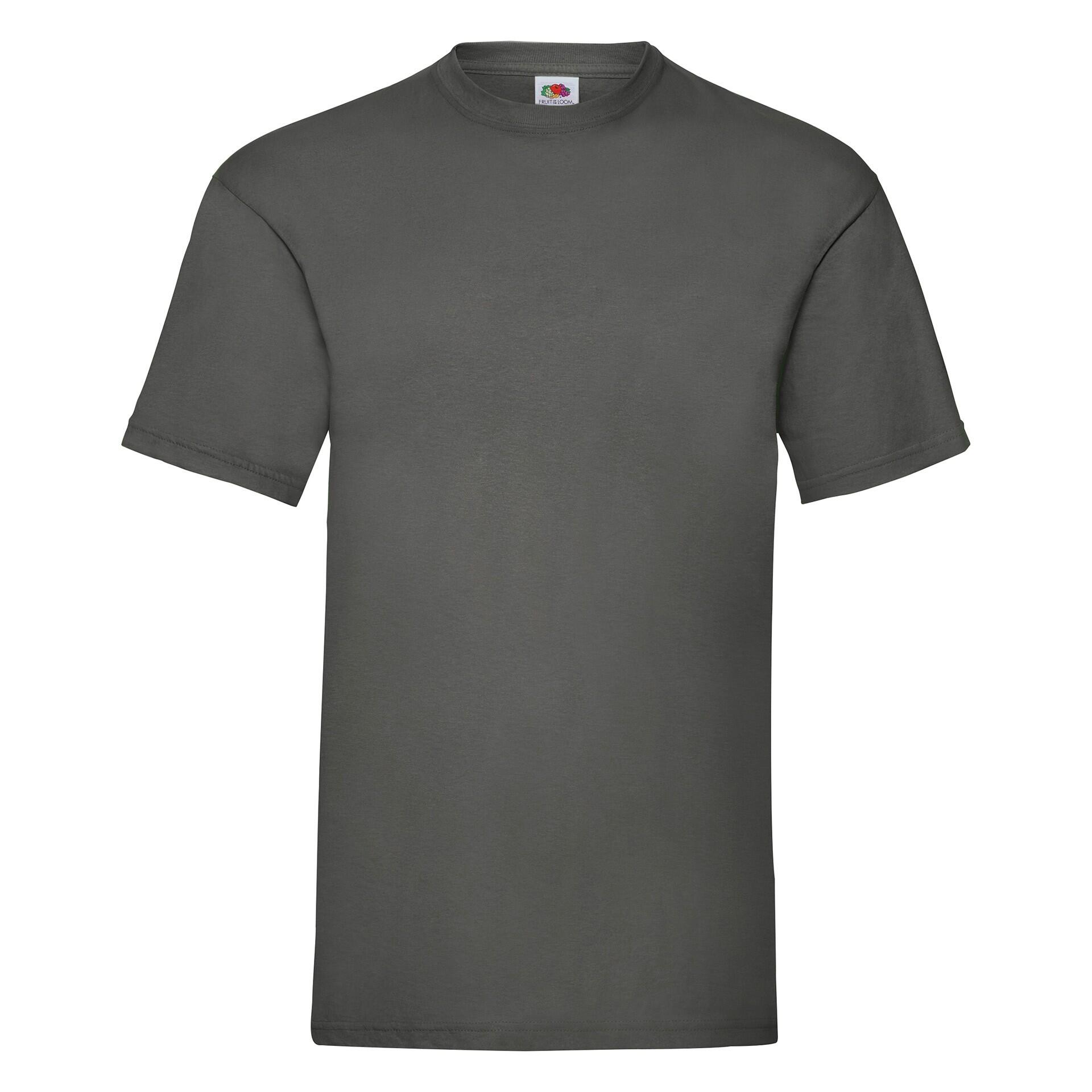 T-shirt Fruit Of The Loom Valueweight Adult Grafito.