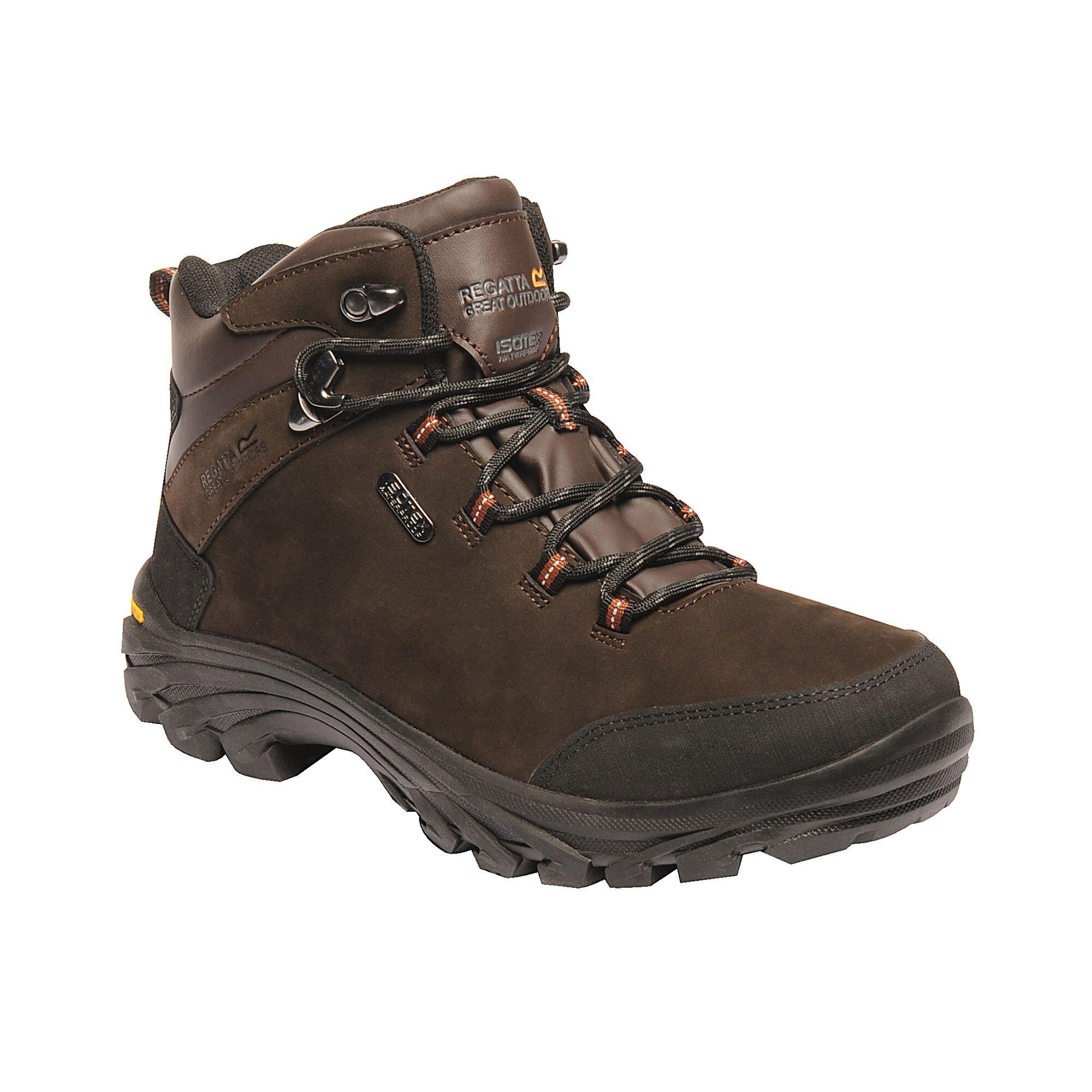Męskie Buty Trekkingowe Skórzane Burrell