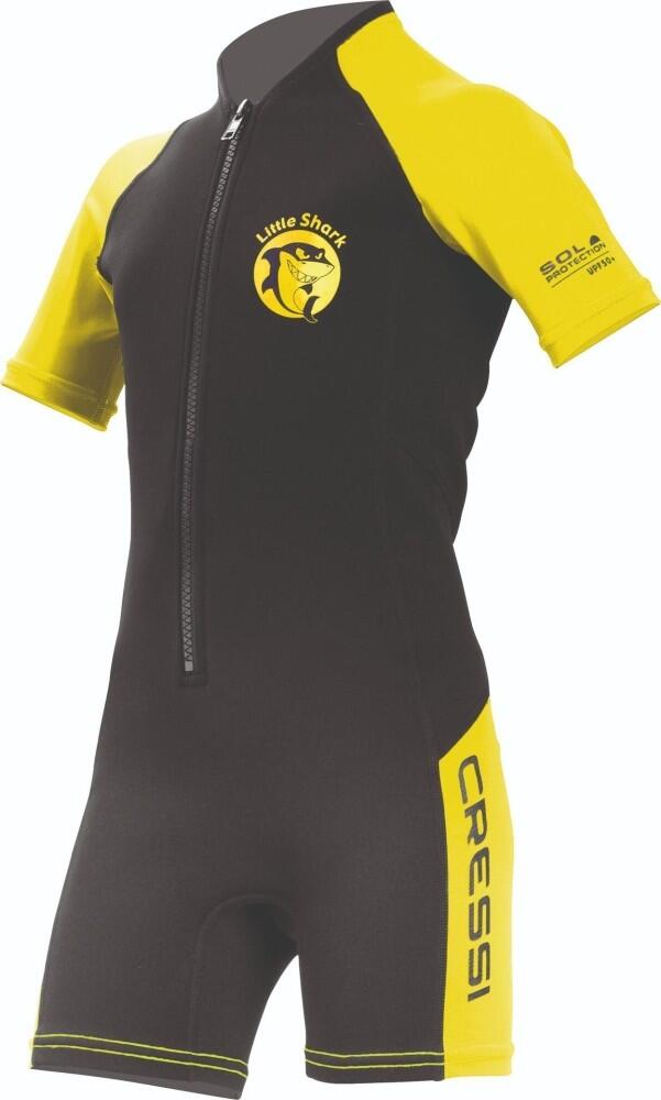 Pianka neoprenowa dziecięca Cressi Little Shark Jr Yellow