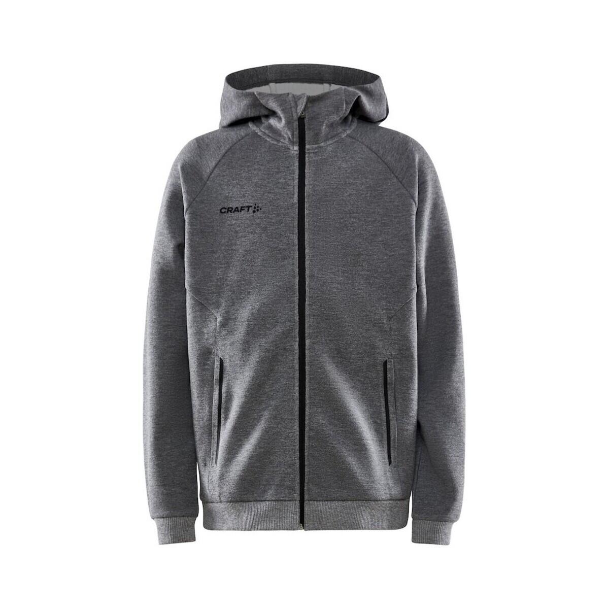 Dziecięca bluza z kapturem z pełnym zamkiem błyskawicznym Craft core soul