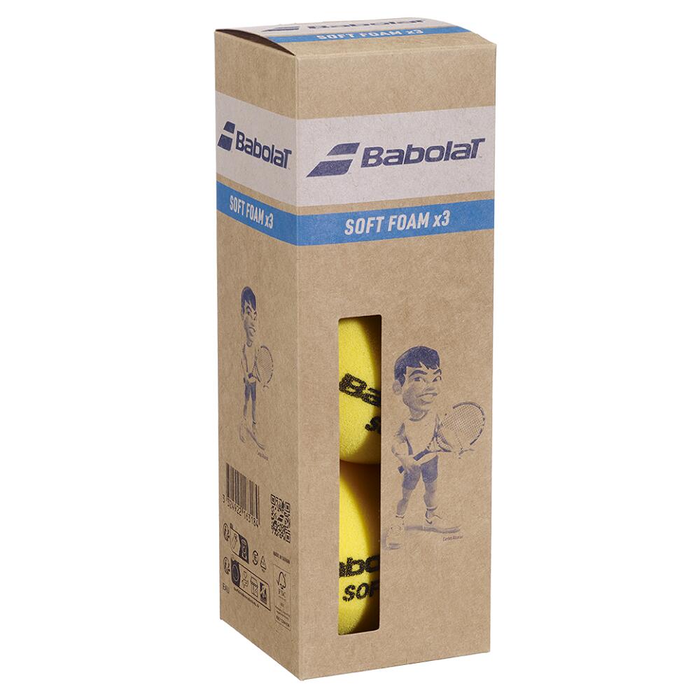 Piłki juniorskie ST3 Babolat FOAM SOFT 3 szt.