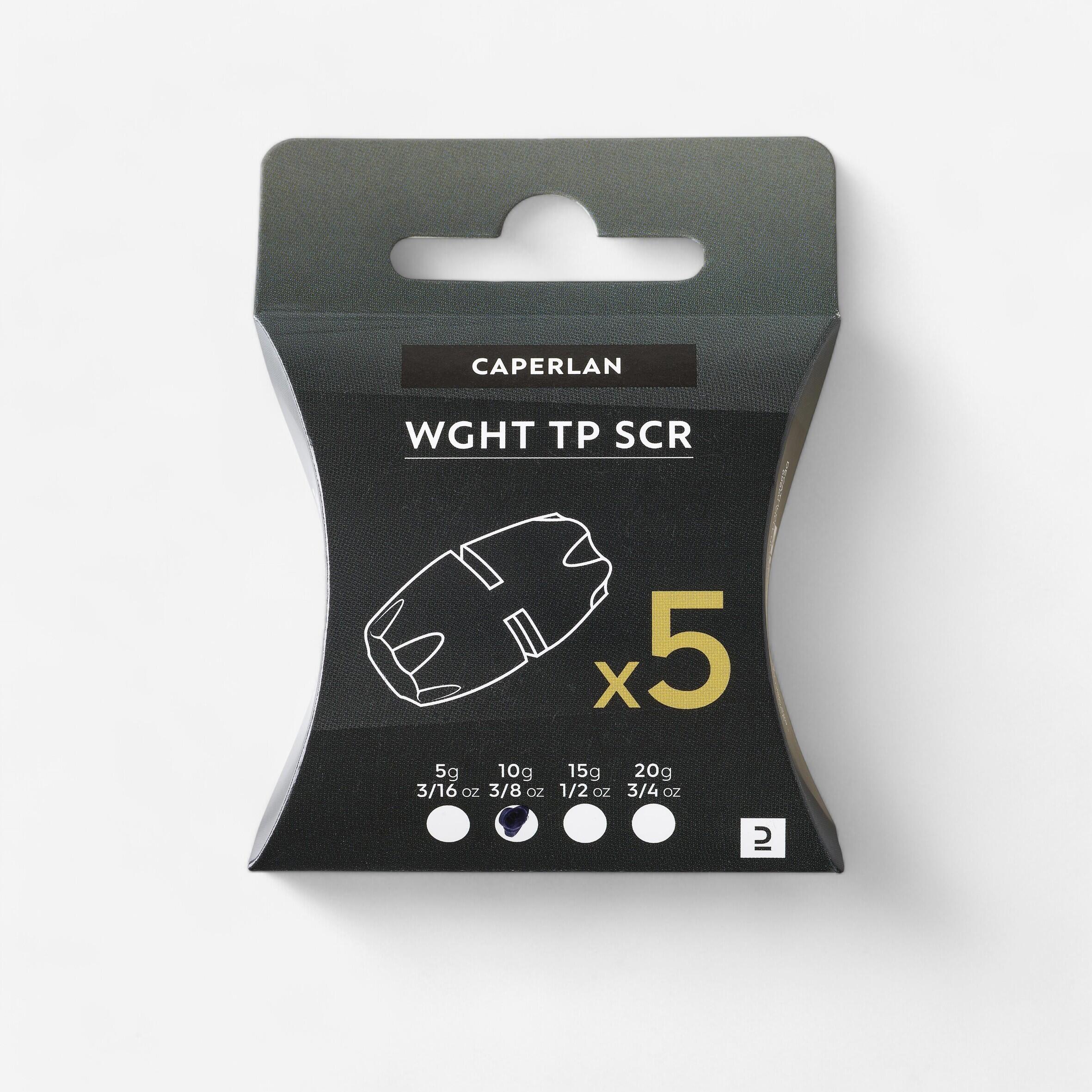 Ciężarki Caperlan do systemu SCR i SCR XXL 10 g x5