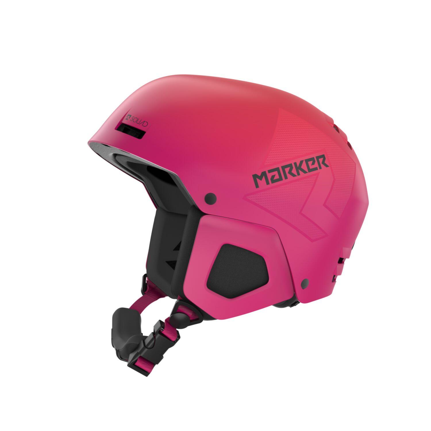 Kask narciarski Marker Squad Junior Maroon Orange