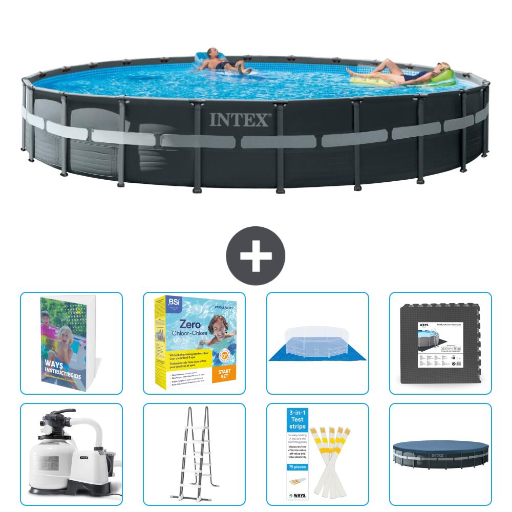INTEX Basen Ultra XTR Okrągły - 732x132 cm - 9-częściowy S607