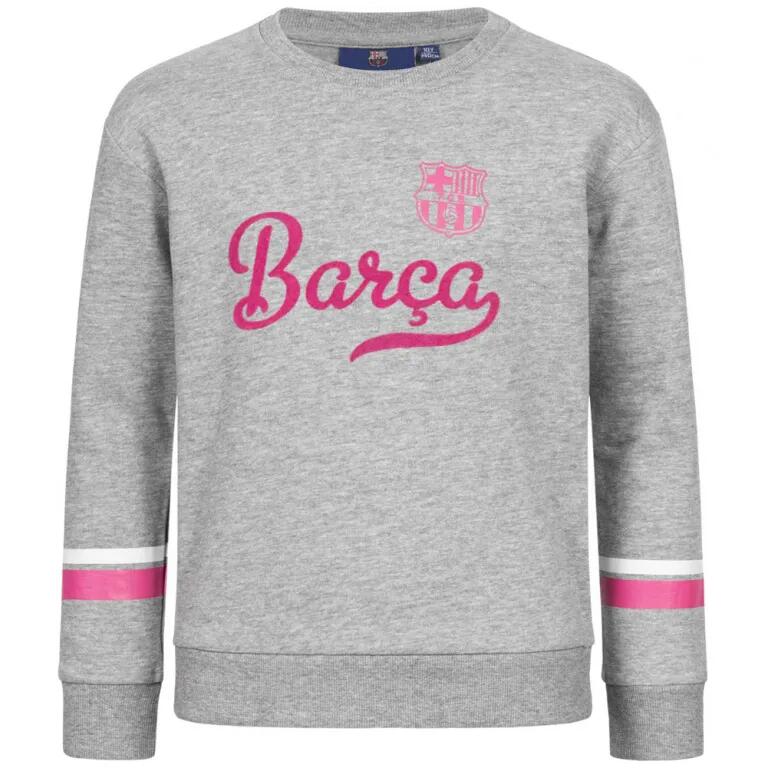 Children's Sweatshirt Fc Barcelona Grey