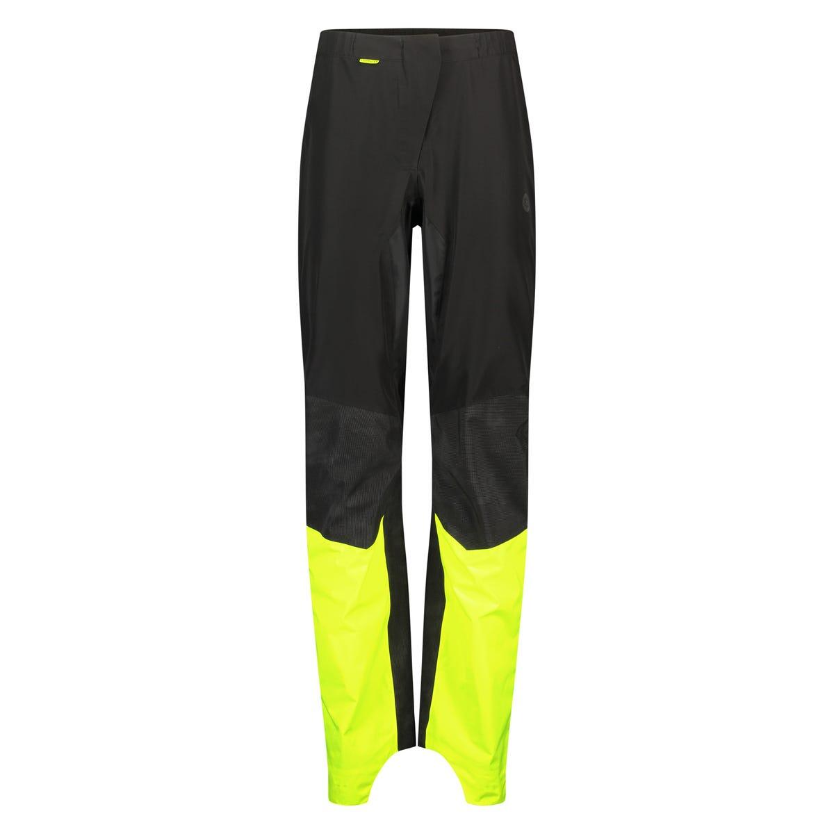 Tech Rain Pants Commuter Men Hi-vis & Reflection Black