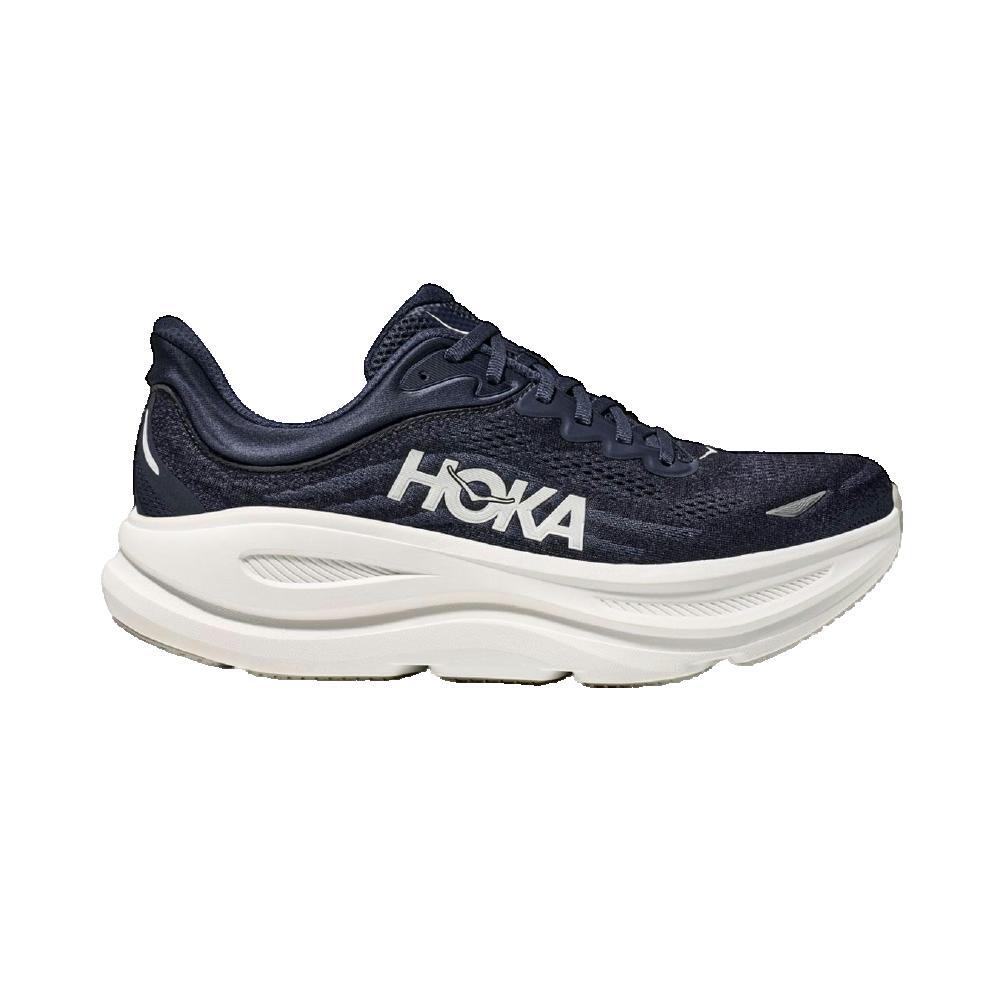 Buty Hoka Bondi 9 Wygodne do Biegania Niebiesko-Białe