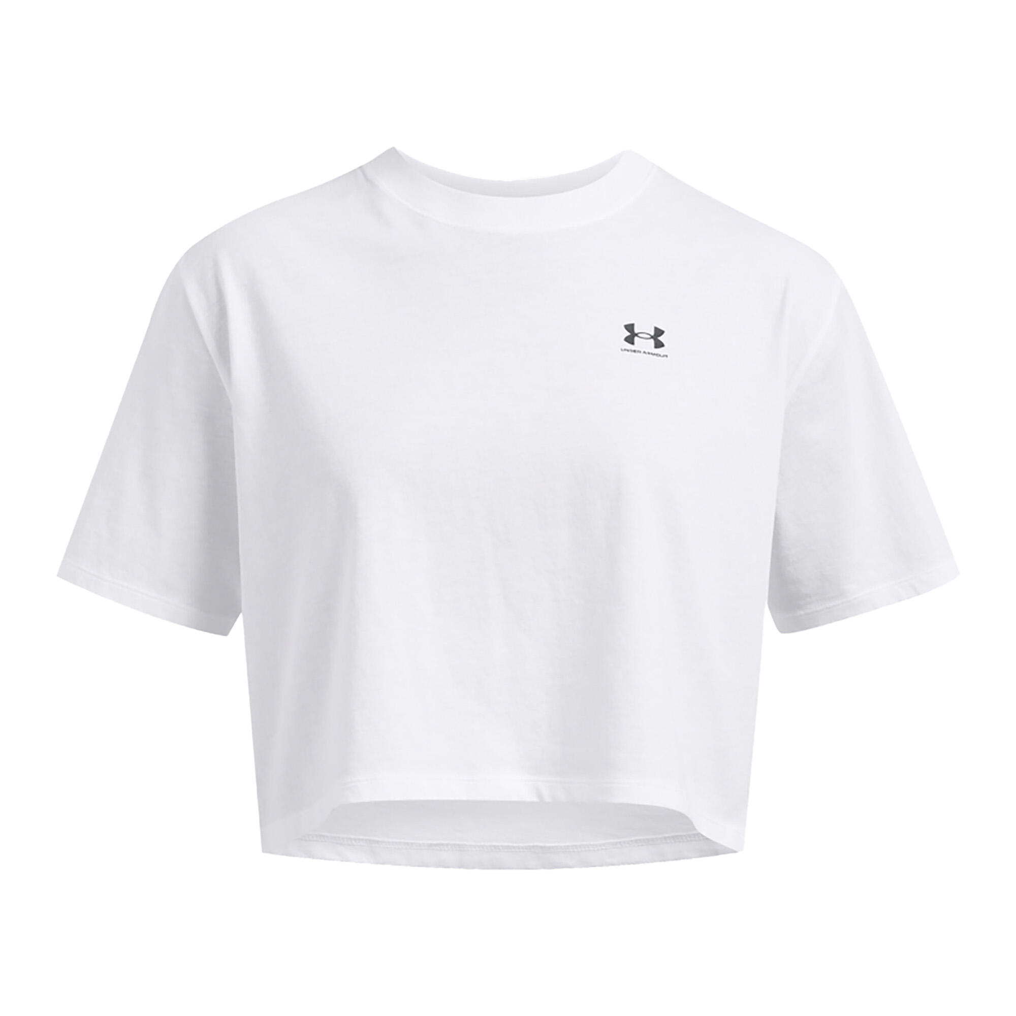 Koszulka damska Under Armour Boxy Crop Logo