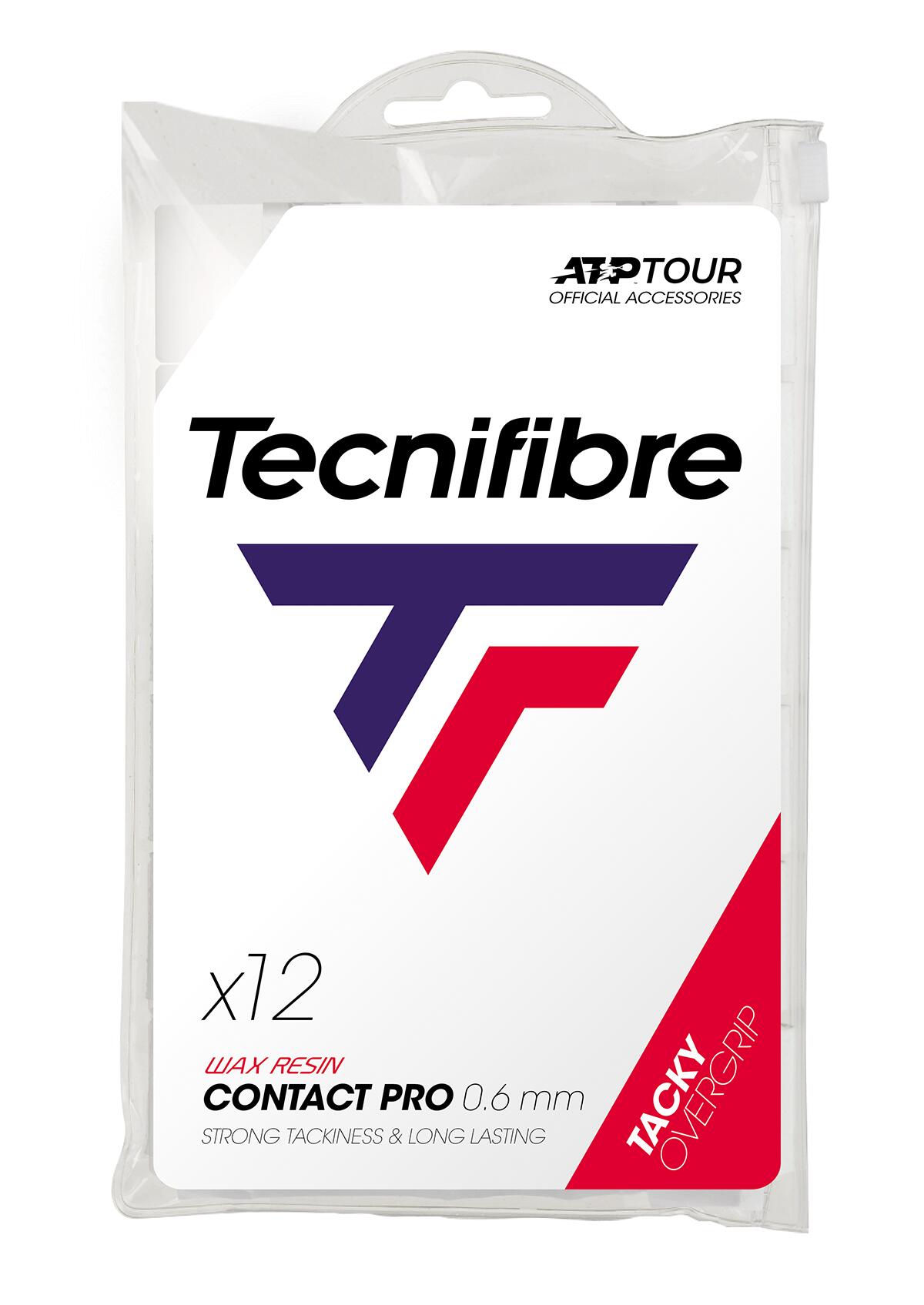 Owijka wierzchnia do rakiety tenisowej Tecnifibre PRO CONTACT x 12