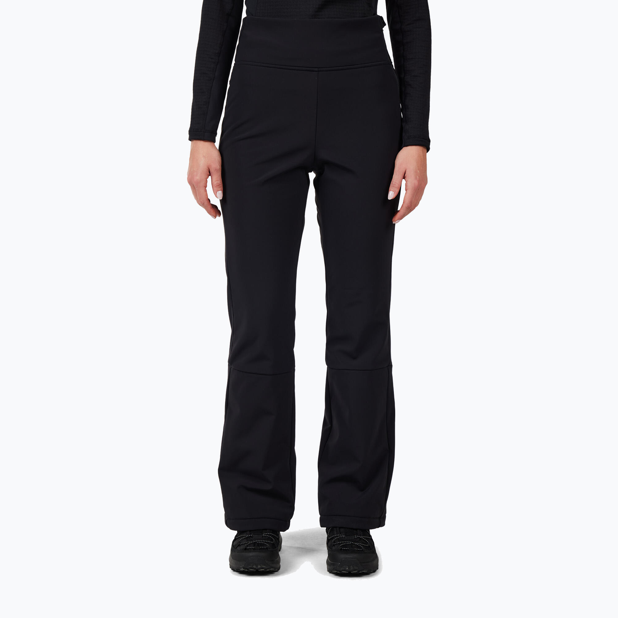 Spodnie narciarskie damskie Rossignol Ski Softshell Black - M