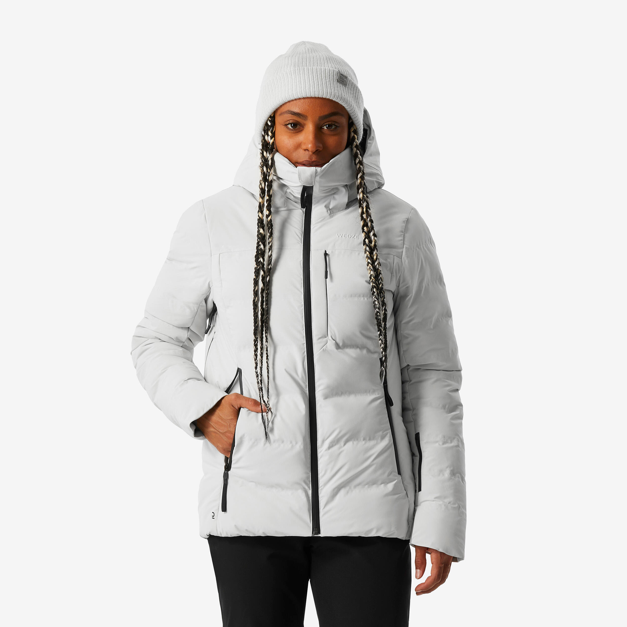 Kurtka narciarska damska Quechua 500 Warm