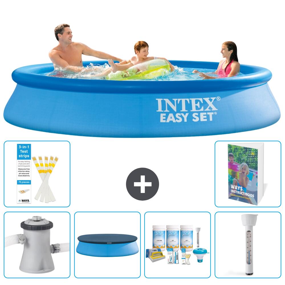 INTEX Basen Easy Set Okrągły - 305x61 cm - 7-częściowy S226