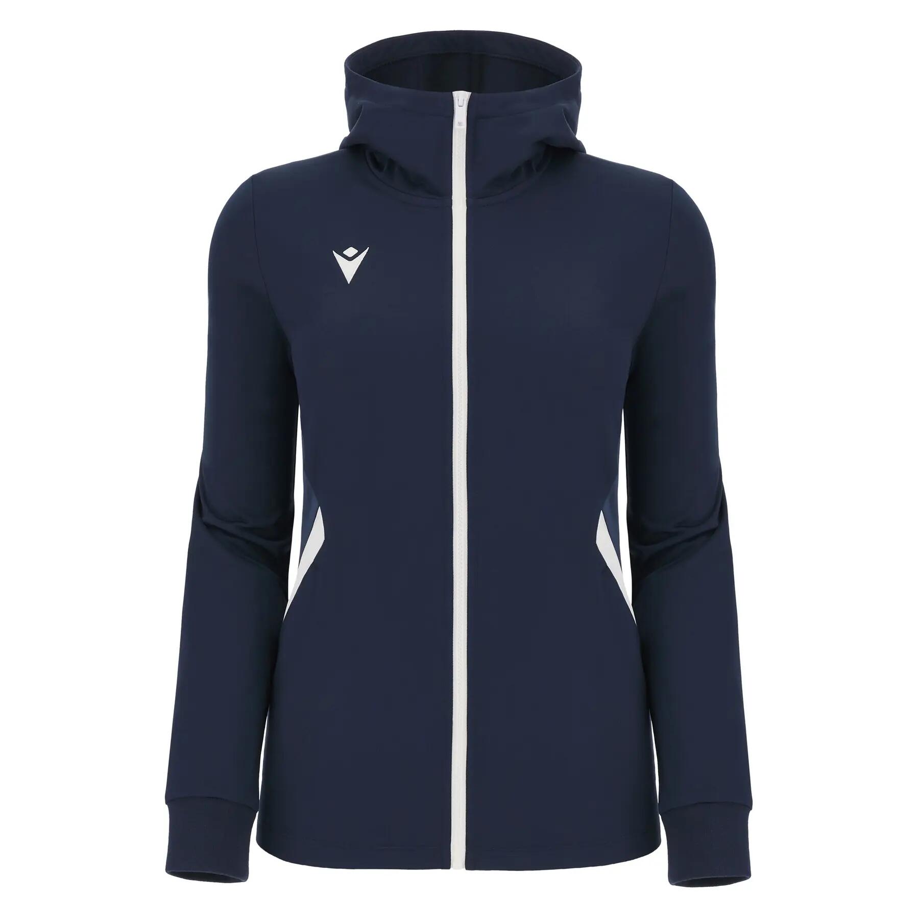 Damska bluza z kapturem full zip Macron Bastet