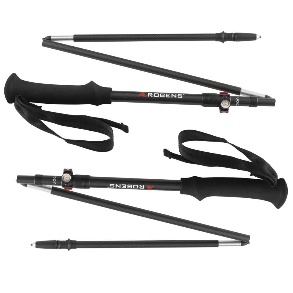 Kije trekkingowe Robens Hawksdale Carbon UL - Czarny