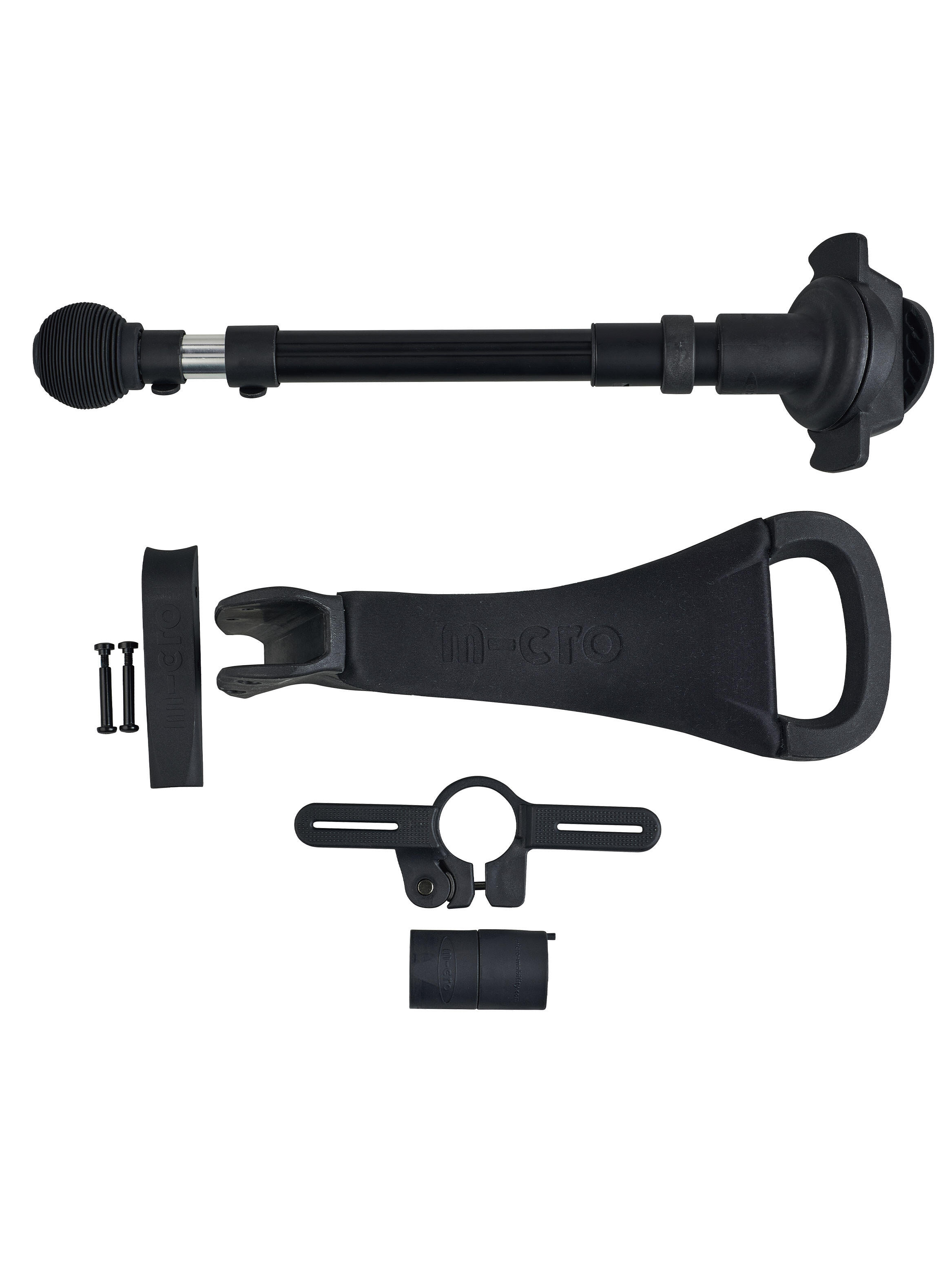 Jeździk i hulajnoga 3 w 1 z drążkiem do pchania Mini Micro 3w1 Deluxe Plus