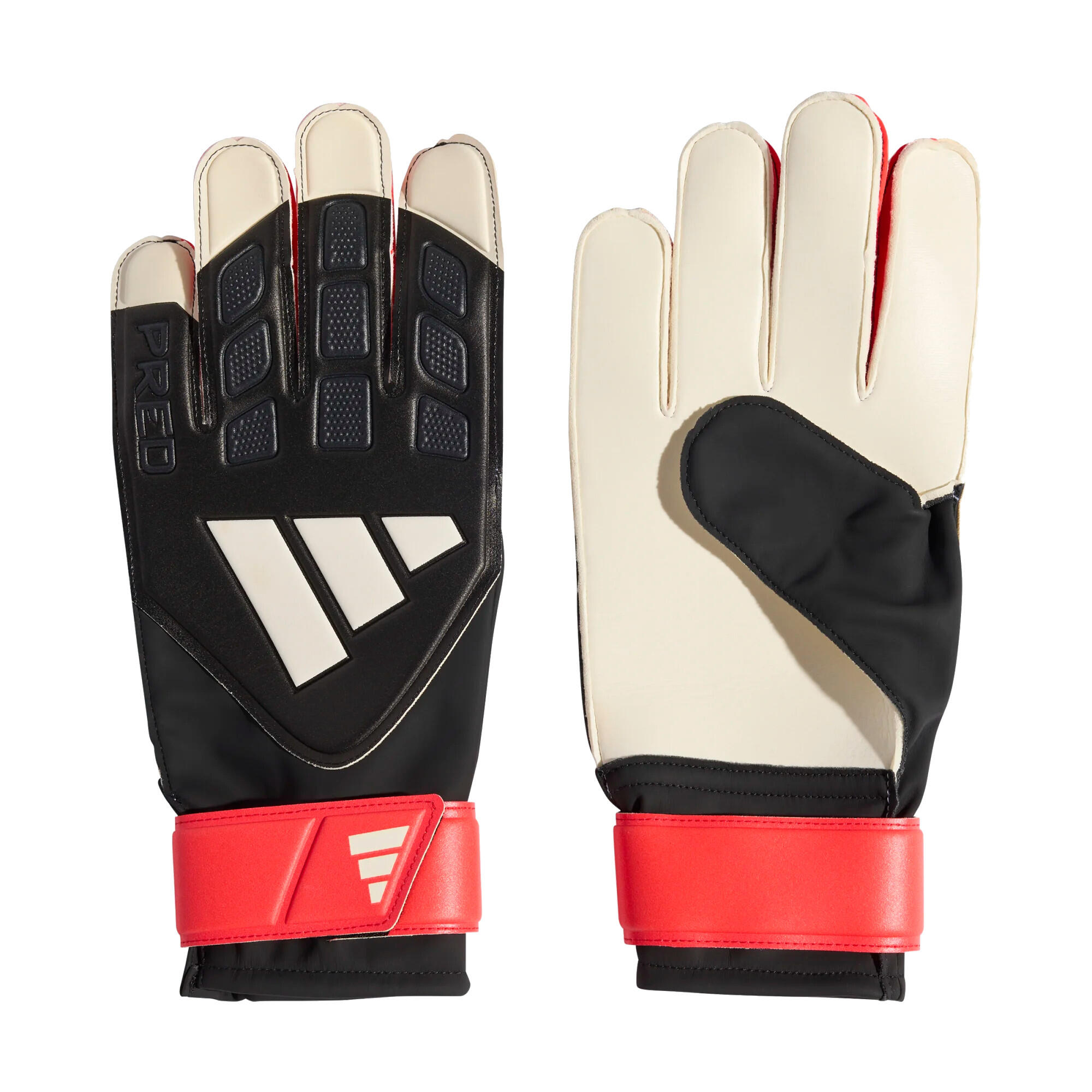 Rękawice bramkarskie adidas Predator Training - 100% poliuretan, lateksowa dłoń