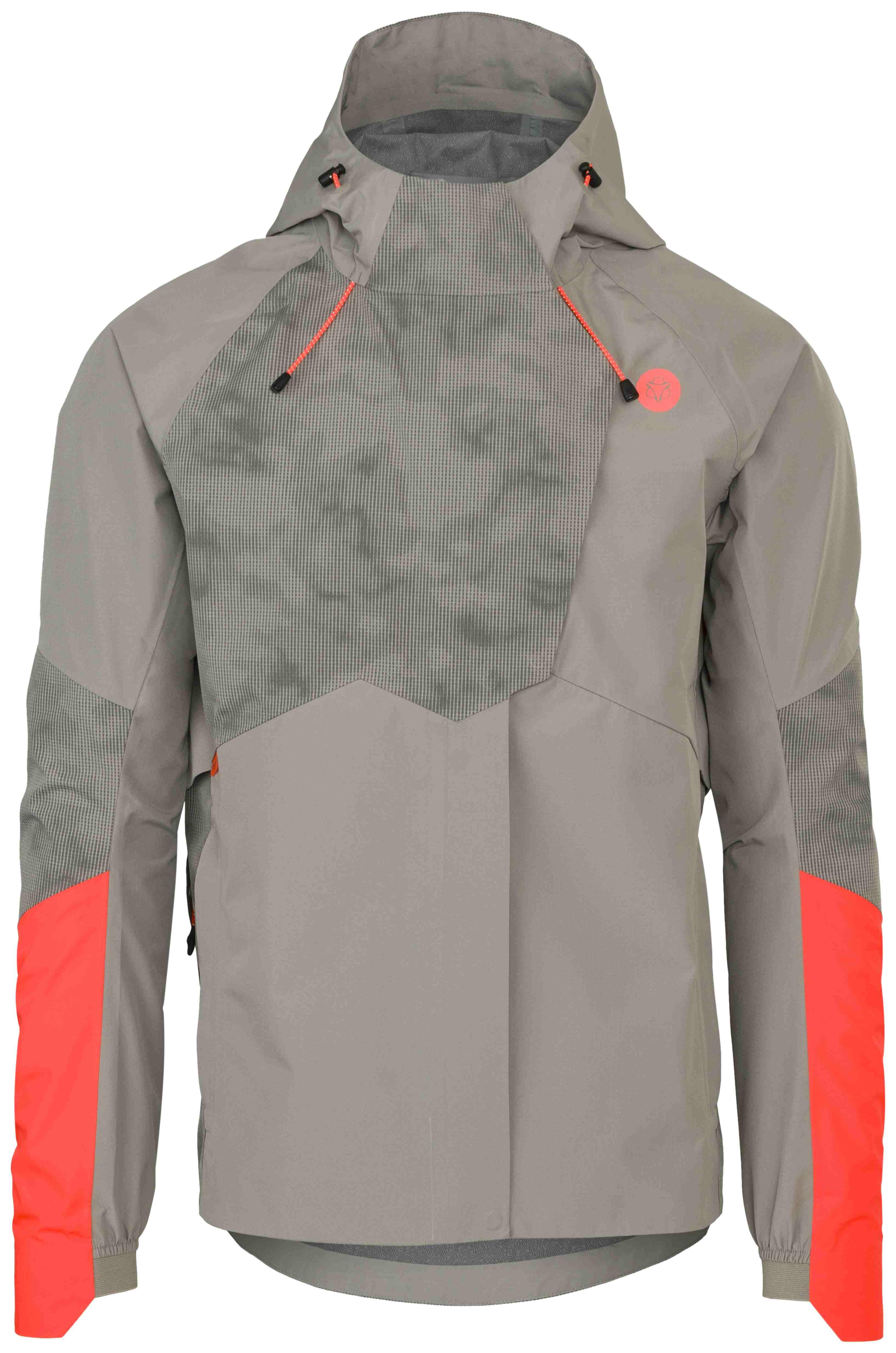 Commuter Rain Jacket Commuter Men Hi-vis & Reflection Red