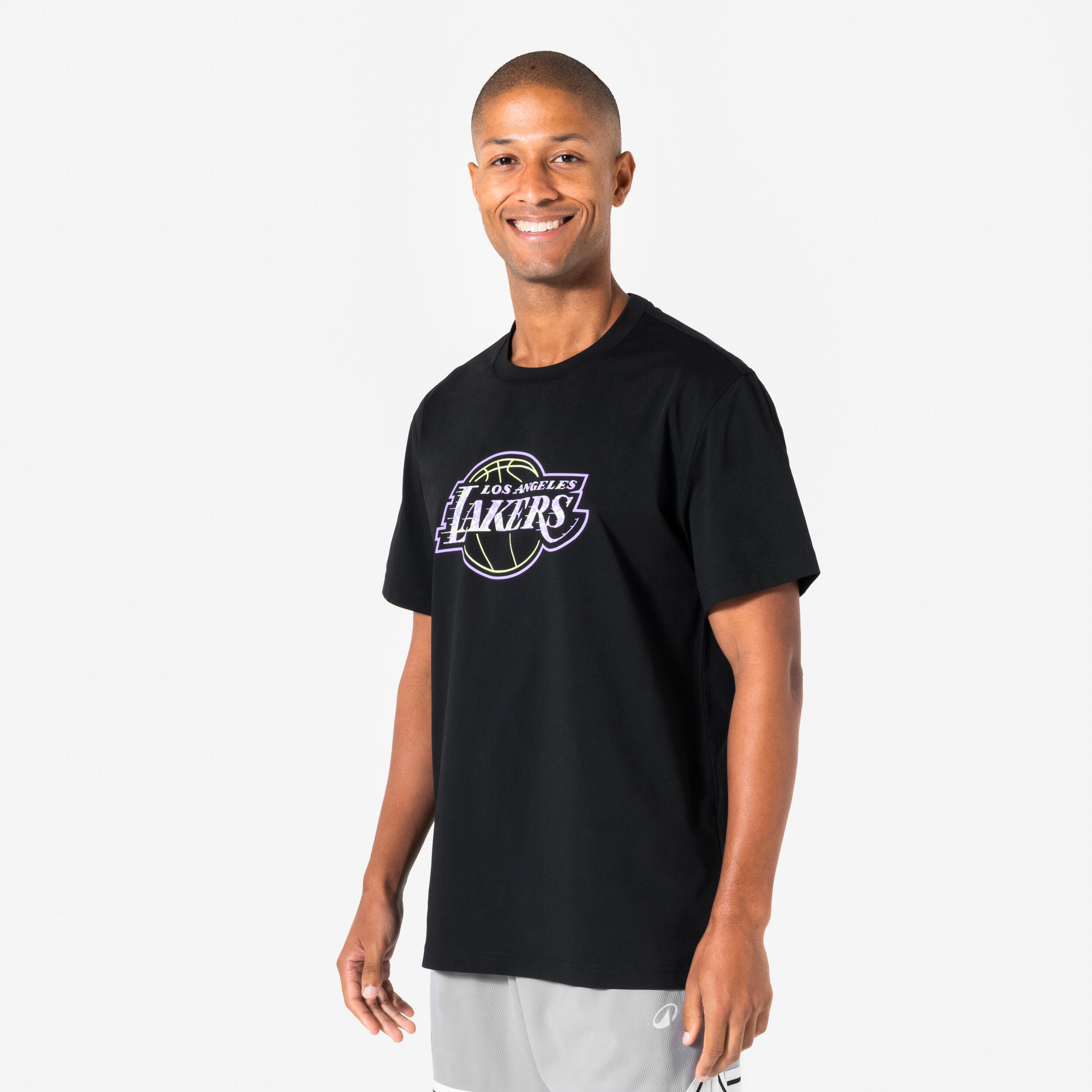 Koszulka do koszykówki unisex Tarmak NBA Lakers 900