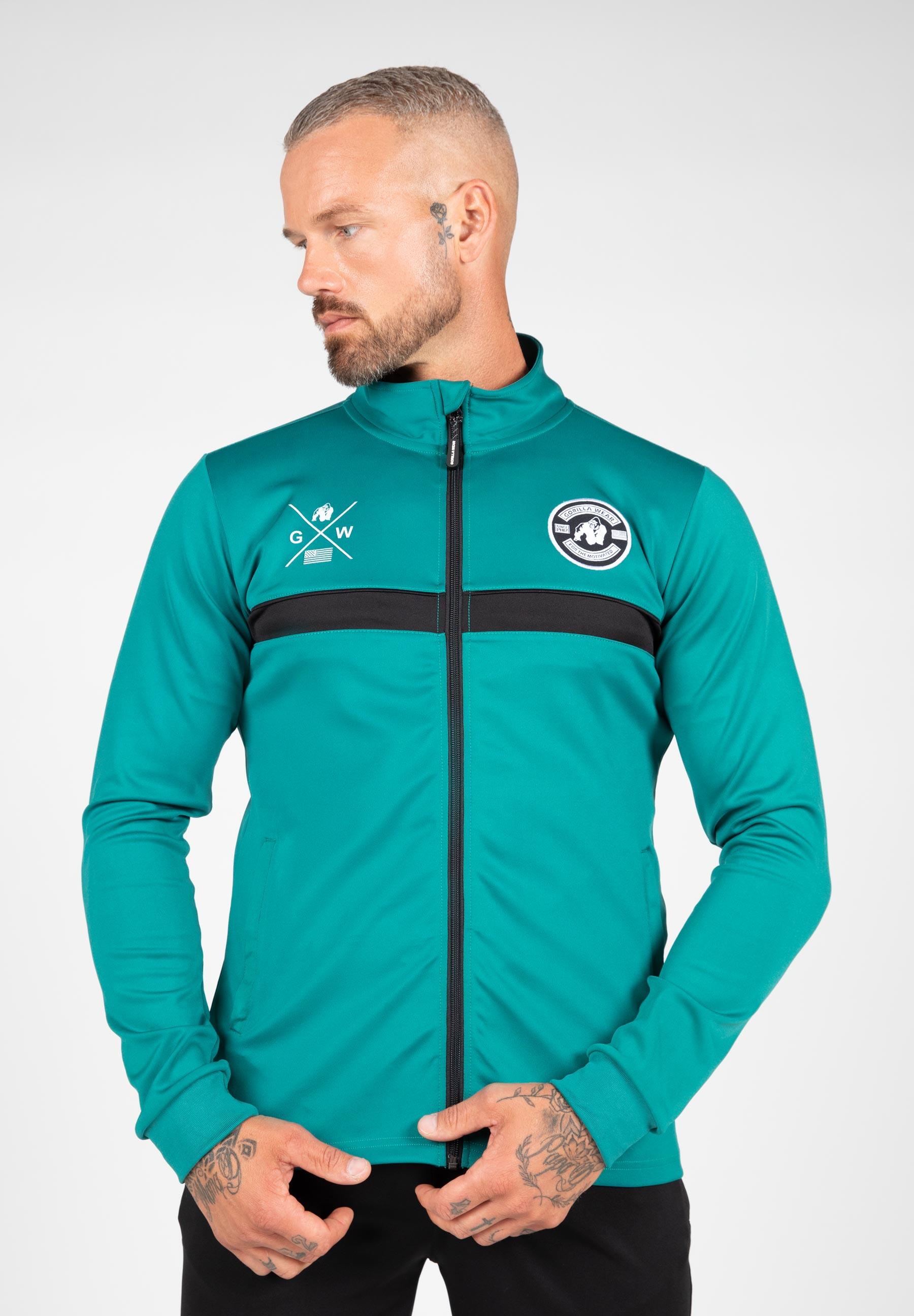 Vernon Kurtka dresowa - Teal Zielony