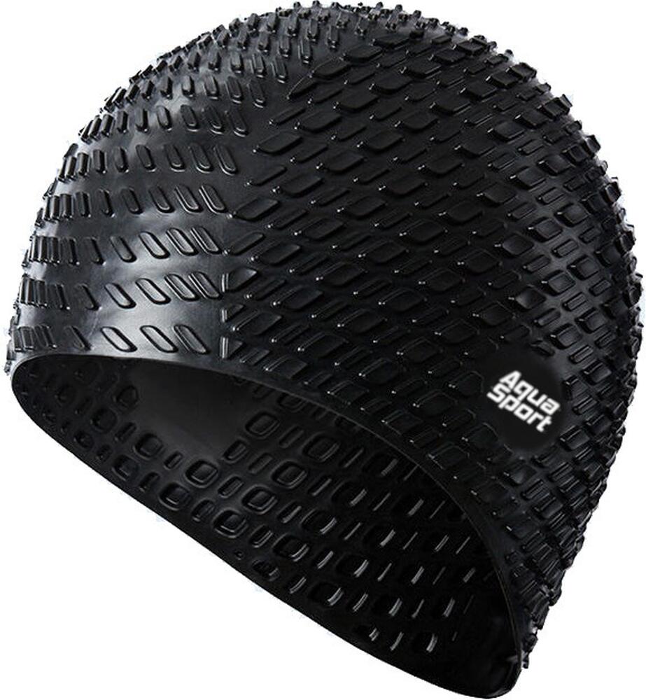 Czepek pływacki na długie włosy Aqua-Sport Bubble Cap