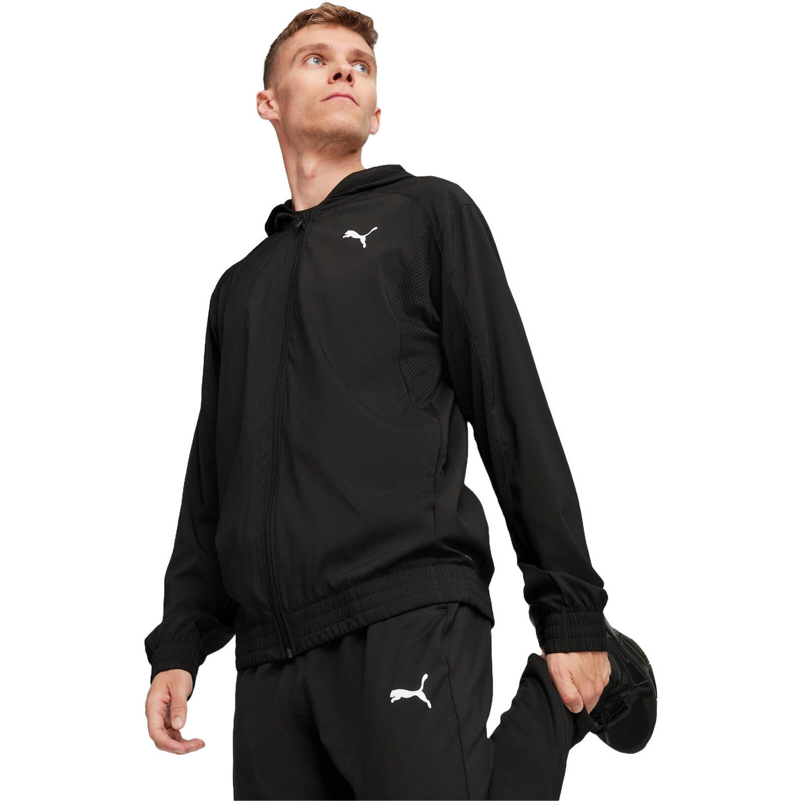 Kurtka męskie Puma Fit Woven Full Zip Jacket