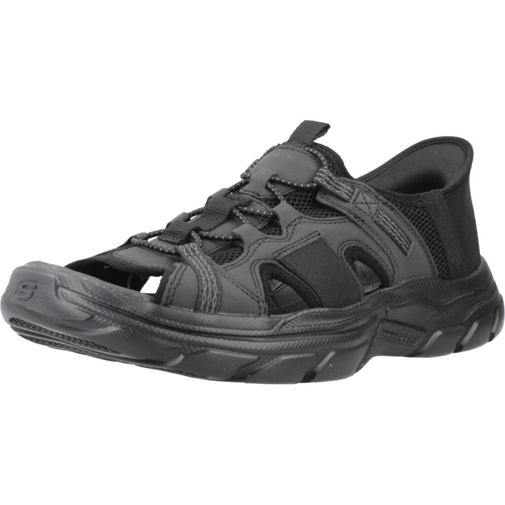 Sandały SKECHERS SLIP-INS REVOLTED SS Czarny