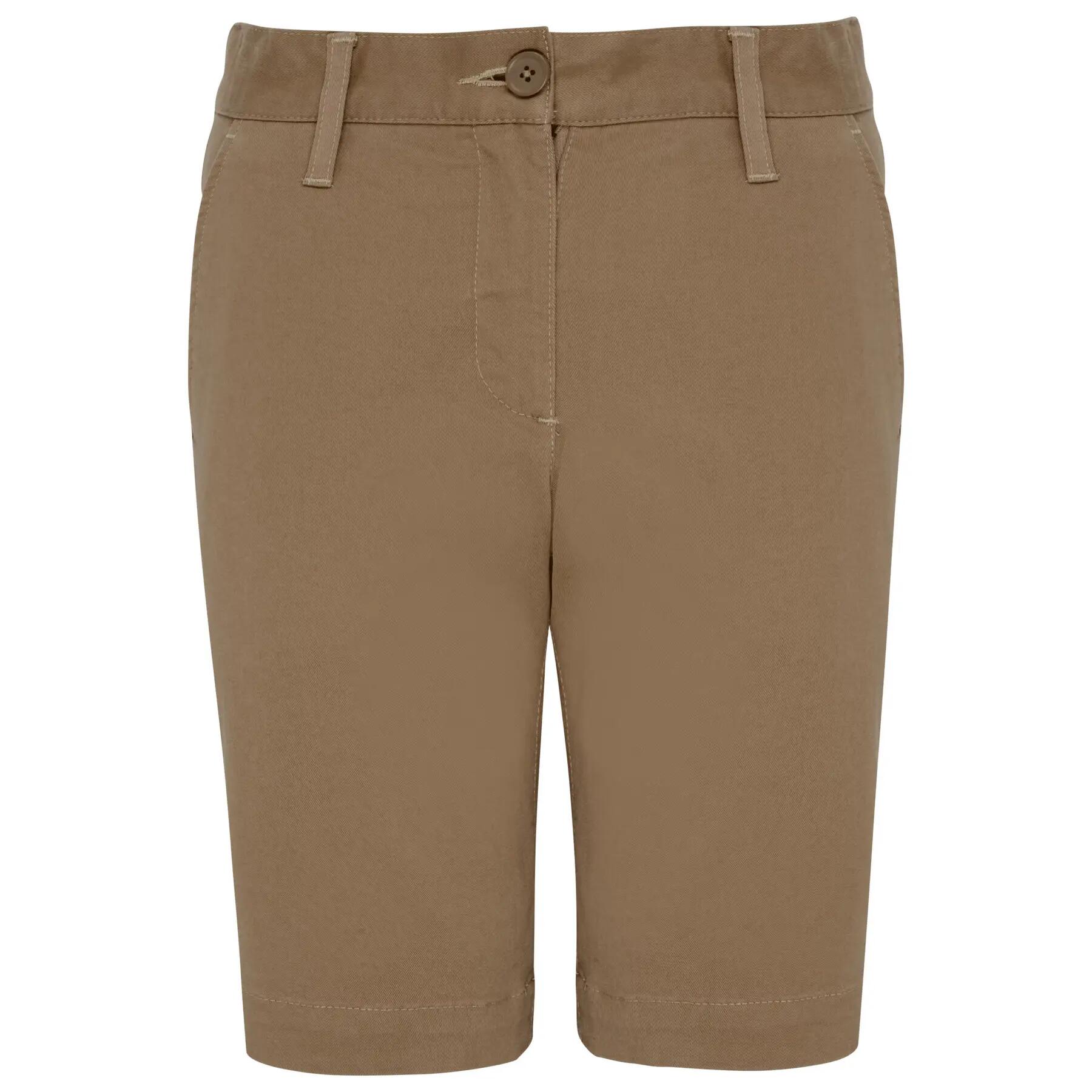 Bermudy chino dla dziewczynki Kariban