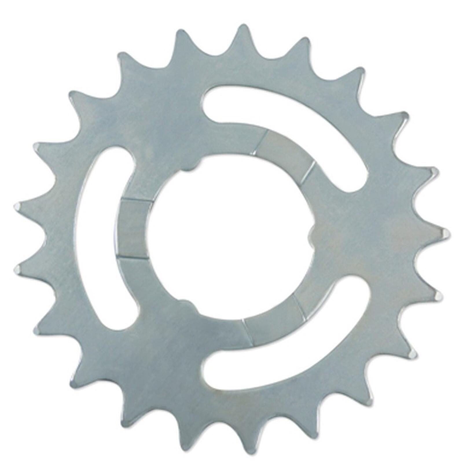 ESJOT zębatka 19T 1/2-3/32 płaska metal srebrny