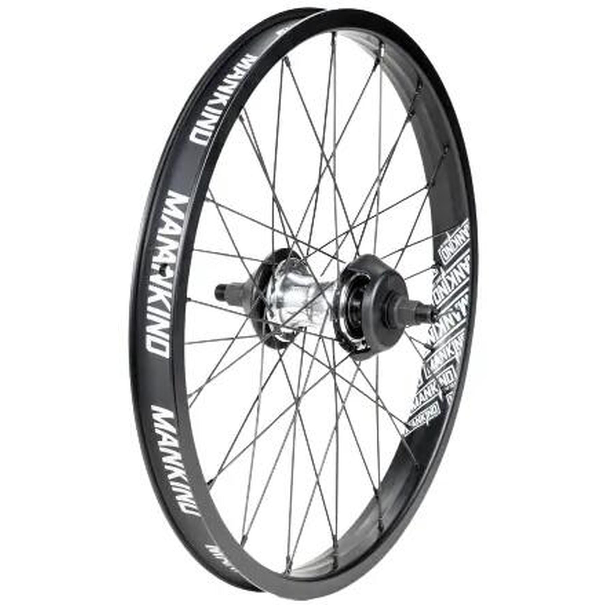 BMX Koła Mankind Vision 20 Freecoaster BMX Tył Kółko - Matt Black/Polished S...