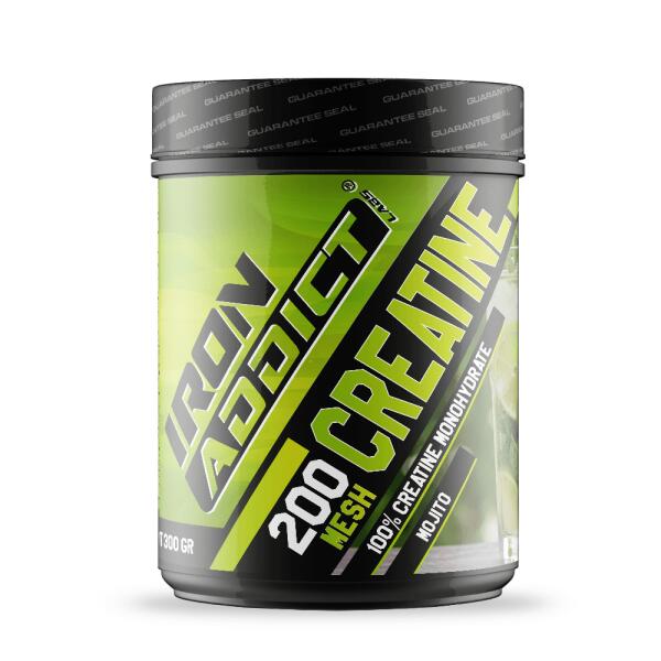 100% monohydrat kreatyny 200 mesh - 300 g Mojito Iron Addict Labs